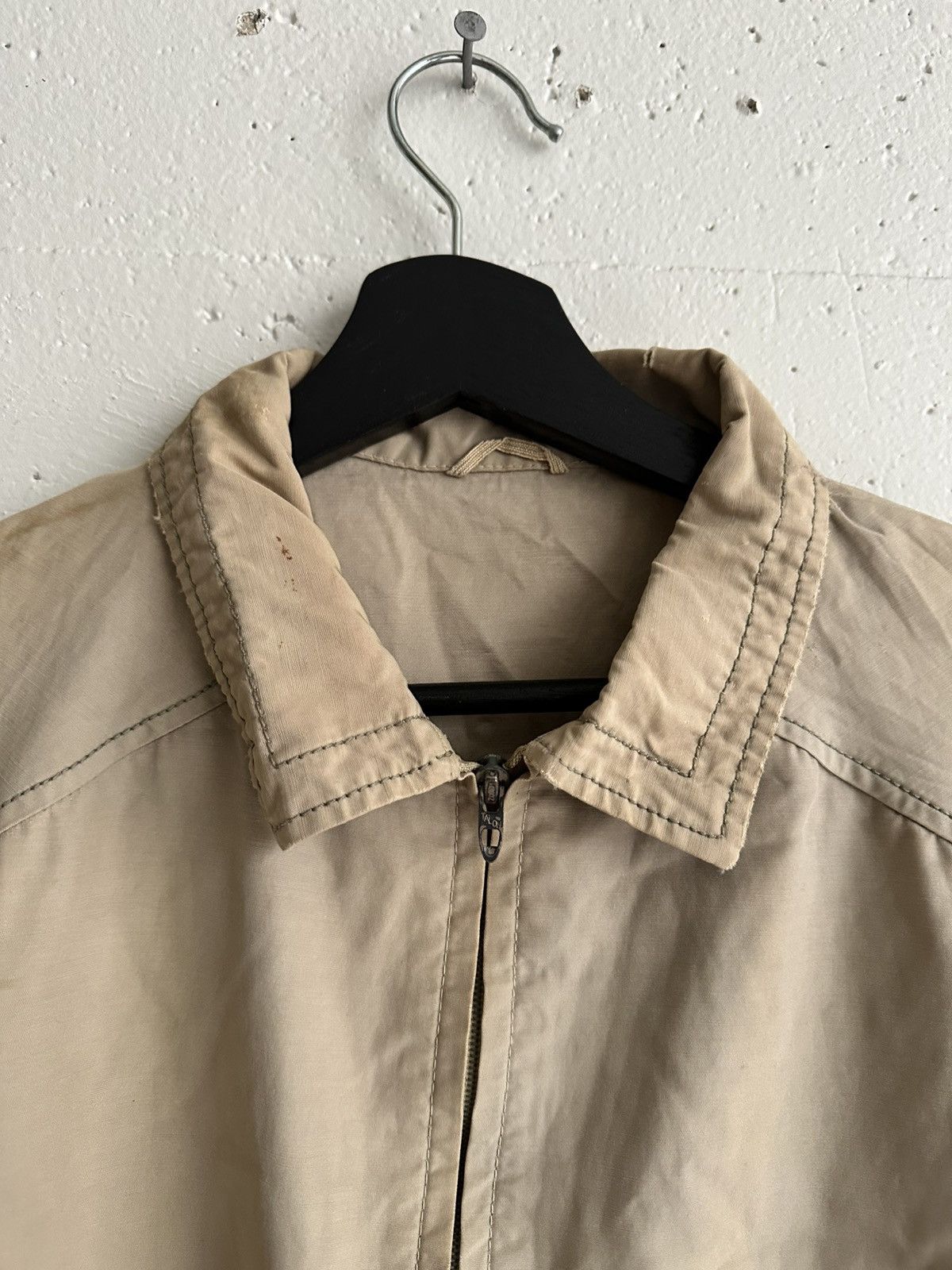 Vintage Vintage Coaches / Work Jacket Khaki Thrashed Size US M / EU 48-50 / 2 - 2 Thumbnail