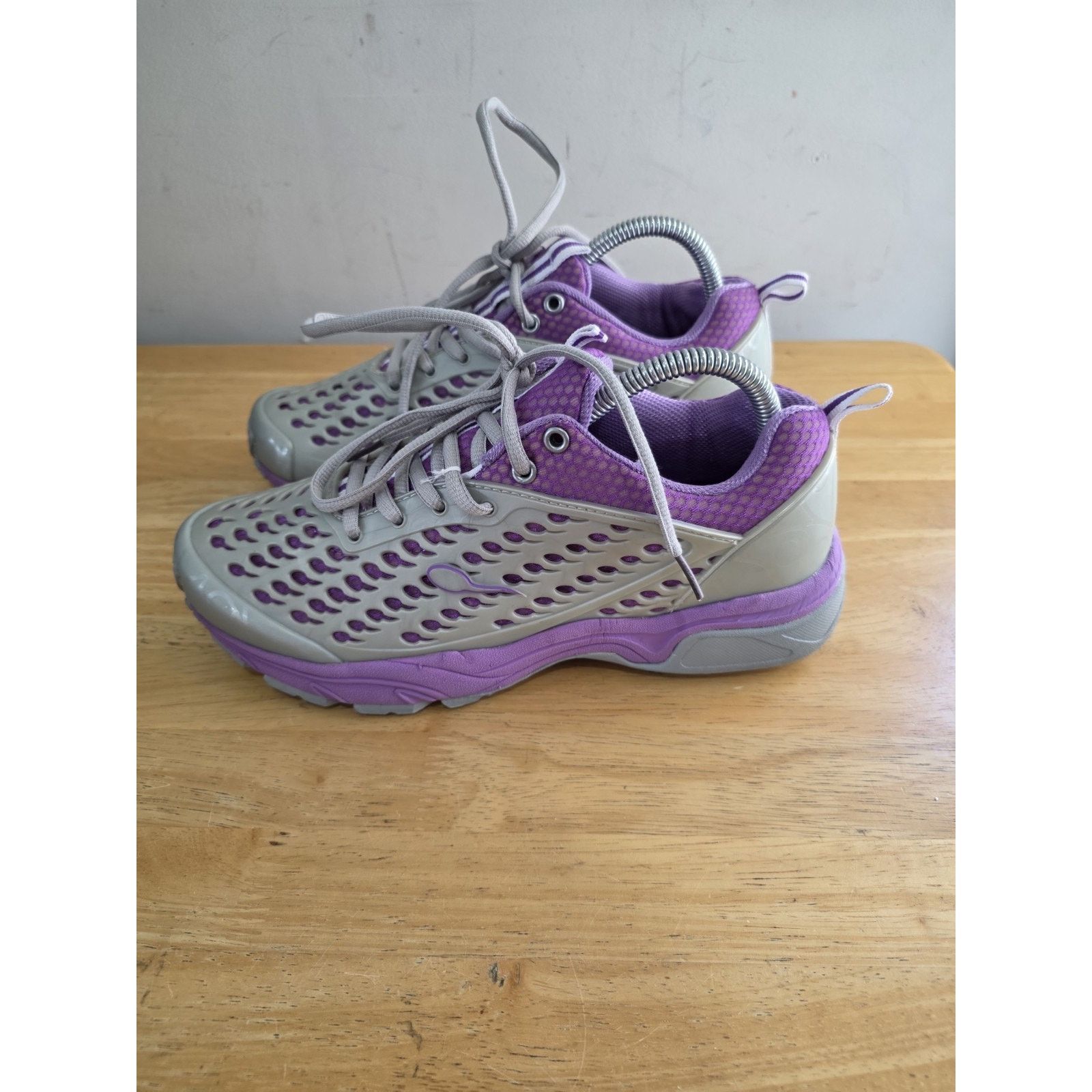 Other Gravity Defyer AIW Purple Gray Shoes Women's Size 8.5 Lace Size US 8.5 / IT 38.5 - 2 Thumbnail