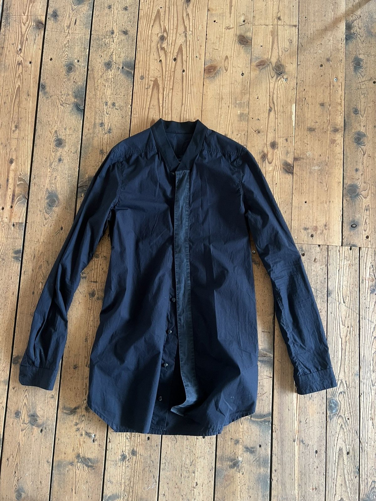 Rick Owens Faun SS15 Black Longsleeve Shirt Size US M / EU 48-50 / 2 - 1 Thumbnail