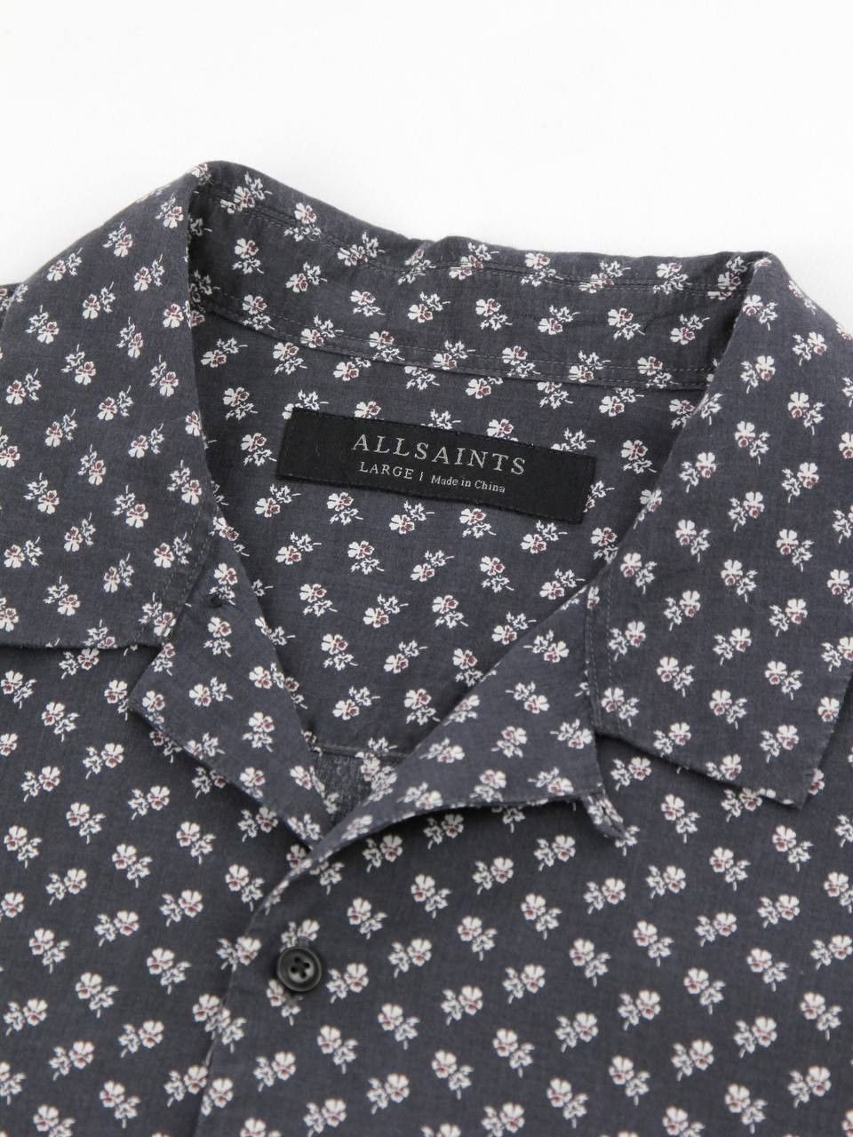 Allsaints ALLSAINTS Lightweight printed short-sleeved shirt Size US L / EU 52-54 / 3 - 7 Thumbnail