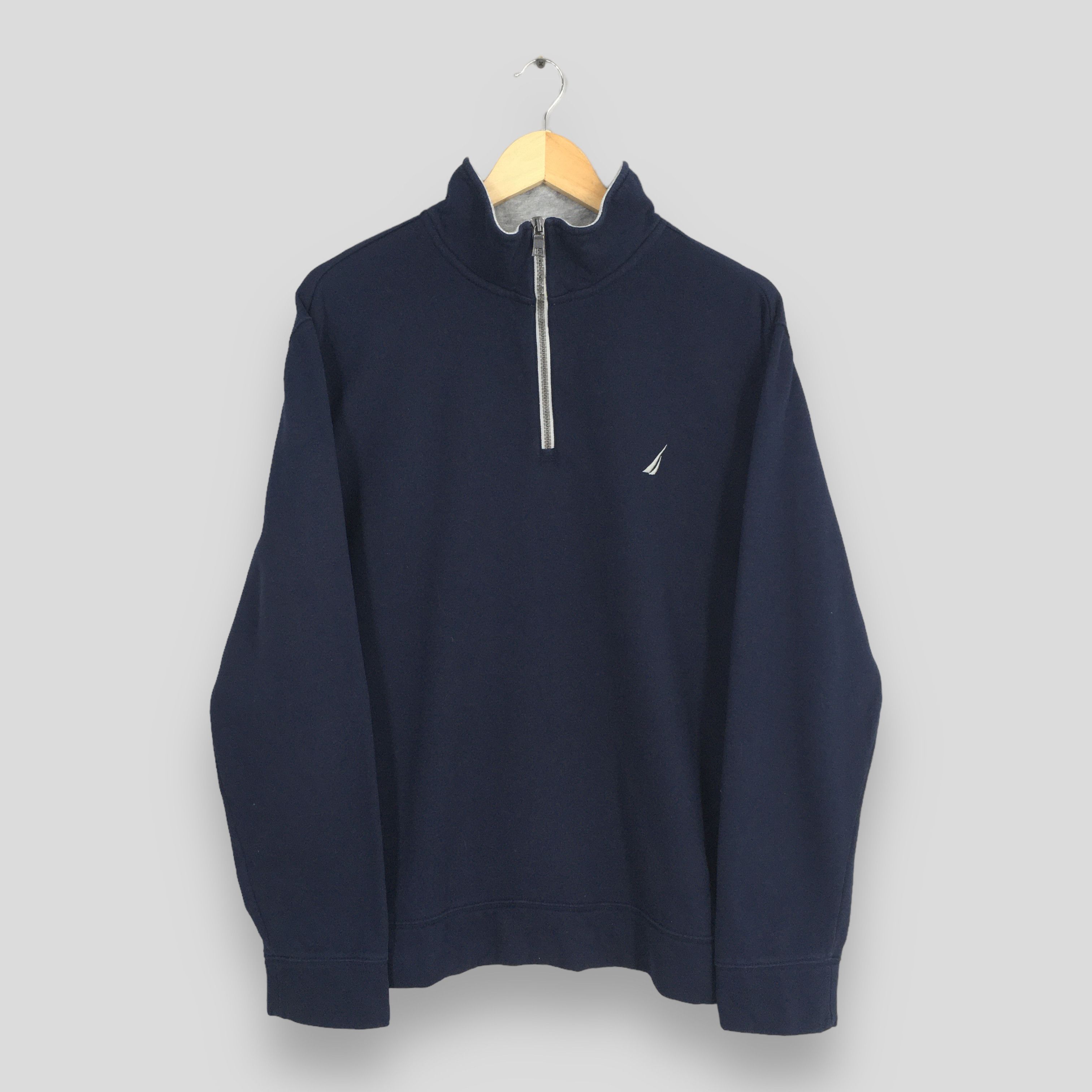 Nautica Vintage Nautica Blue Sweatshirt Large Size US L / EU 52-54 / 3 - 1 Thumbnail