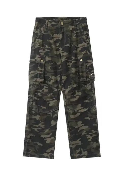 Japanese Brand VIBE Street baggy workwear camouflage casual pants Size US 30 / EU 46 - 5 Thumbnail