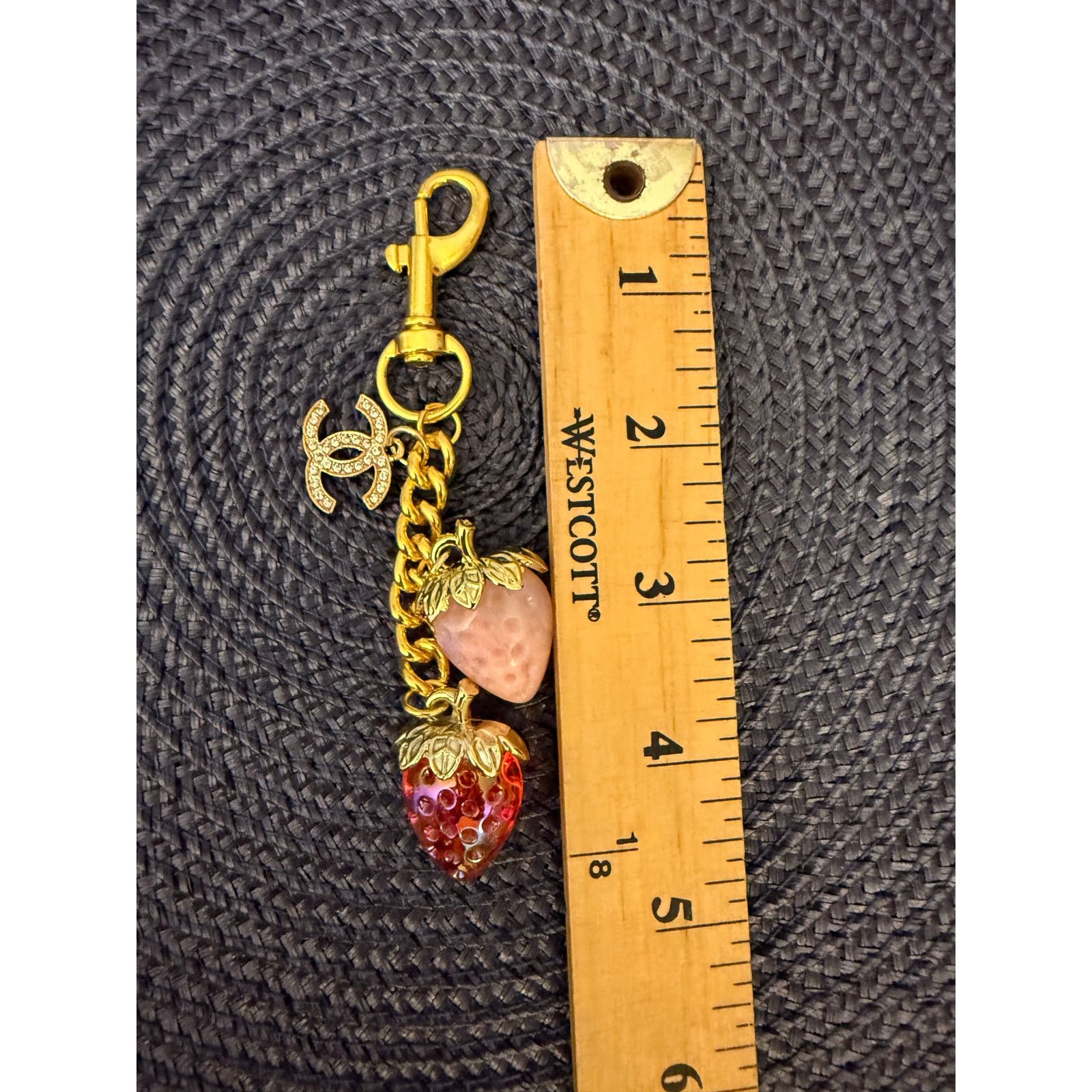 Other Gorgeous Handmade Designer Bag Purse Charm Keychain Size ONE SIZE - 5 Thumbnail