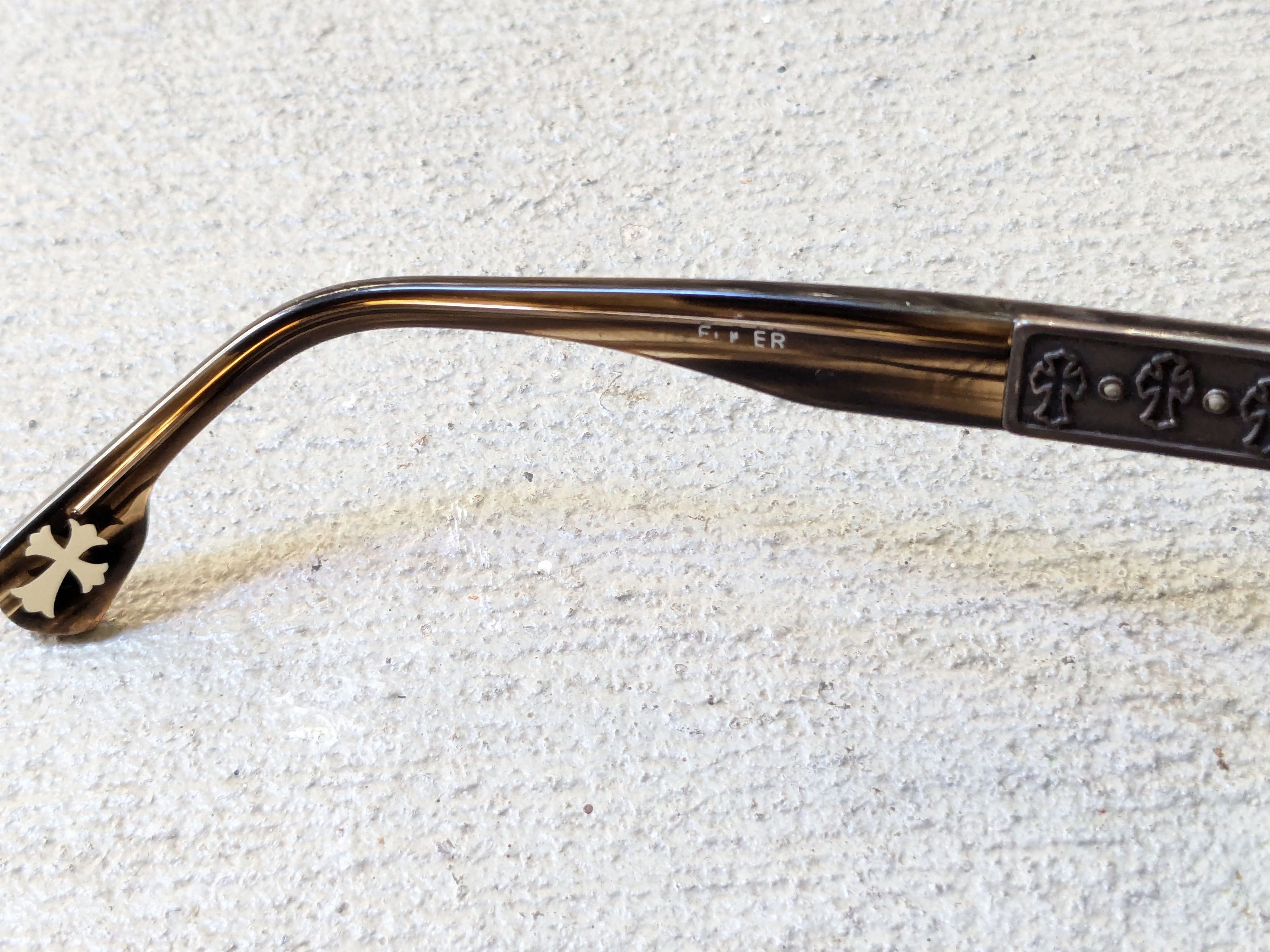 Chrome Hearts Chrome Hearts Sunglasses Brown Gradient Square Sterling Size ONE SIZE - 10 Thumbnail