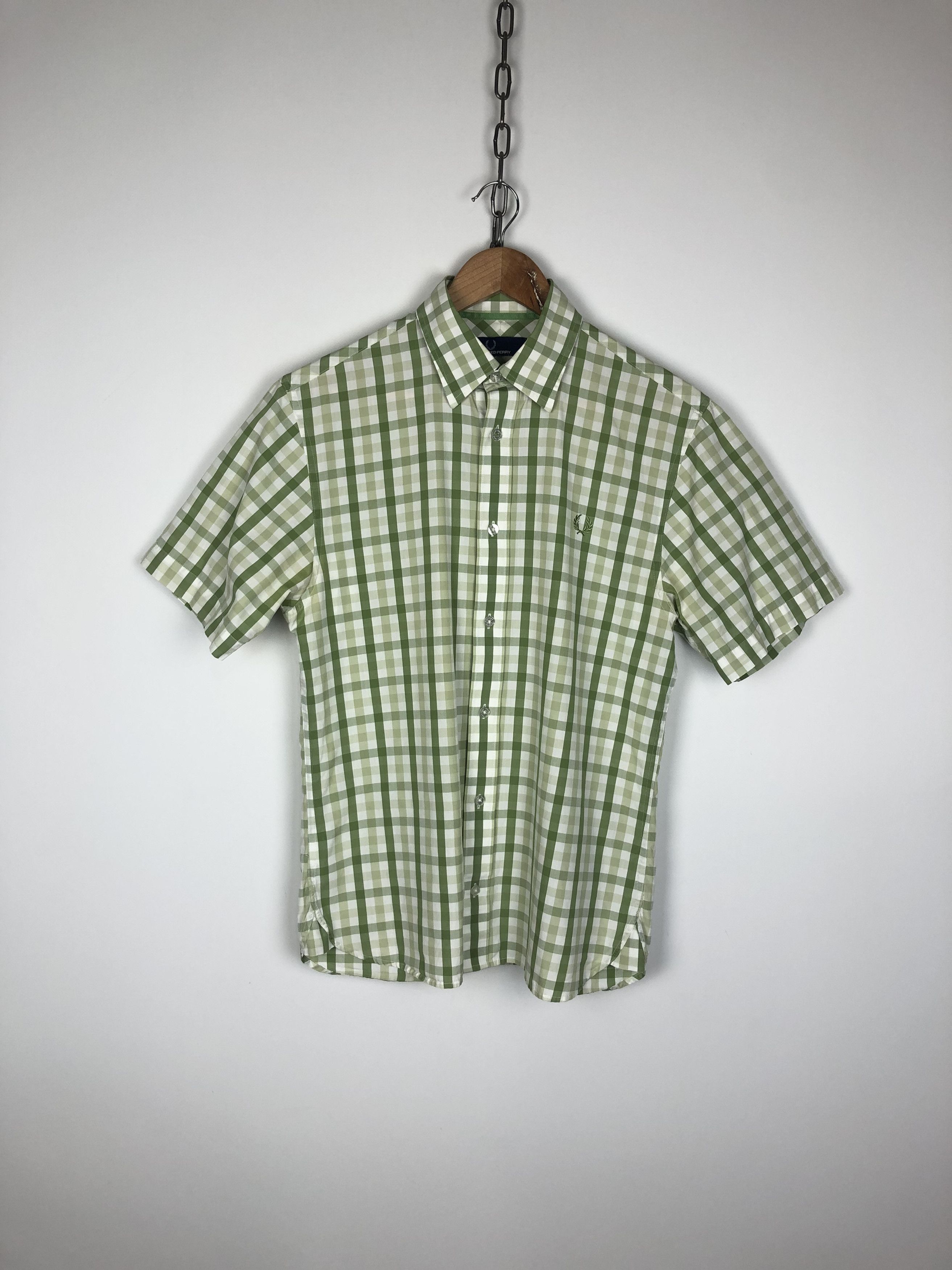 Fred Perry Fred Perry Check Shirt Short Sleeve Small Logo size S Size US S / EU 44-46 / 1 - 1 Thumbnail