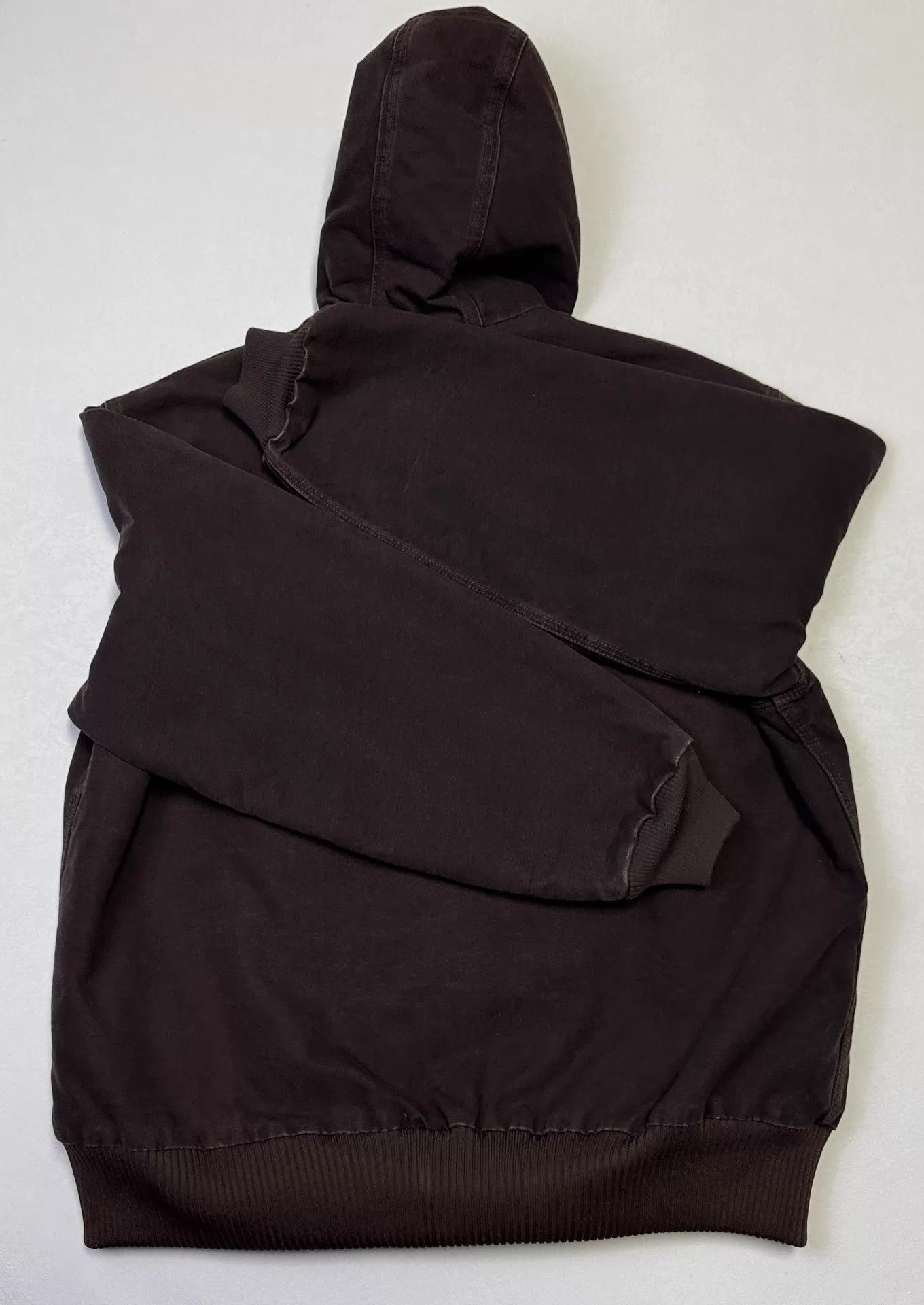 Carhartt Vintage Carhartt J130 DKB Brown L Hooded Workwear Size US L / EU 52-54 / 3 - 6 Thumbnail