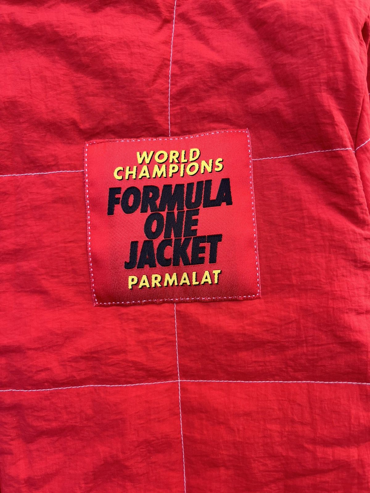 Formula 1 Vintage Parmalat F1 Racing Jacket – L Cropped Size US L / EU 52-54 / 3 - 3 Thumbnail
