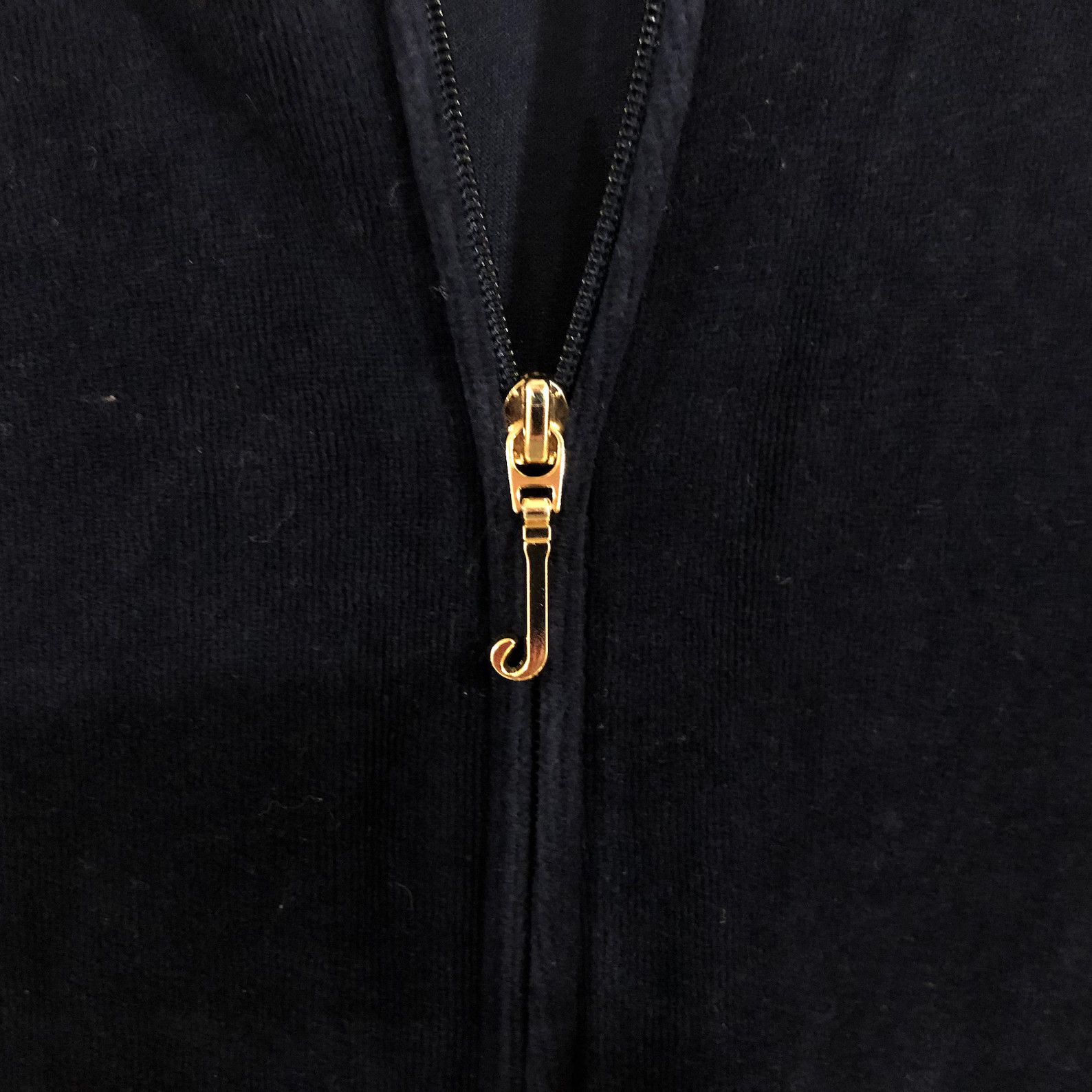 Juicy Couture Jeans Vintage Velvet Velour Hoodie Women's Y2K Retro Size XL / US 12-14 / IT 48-50 - 6 Thumbnail