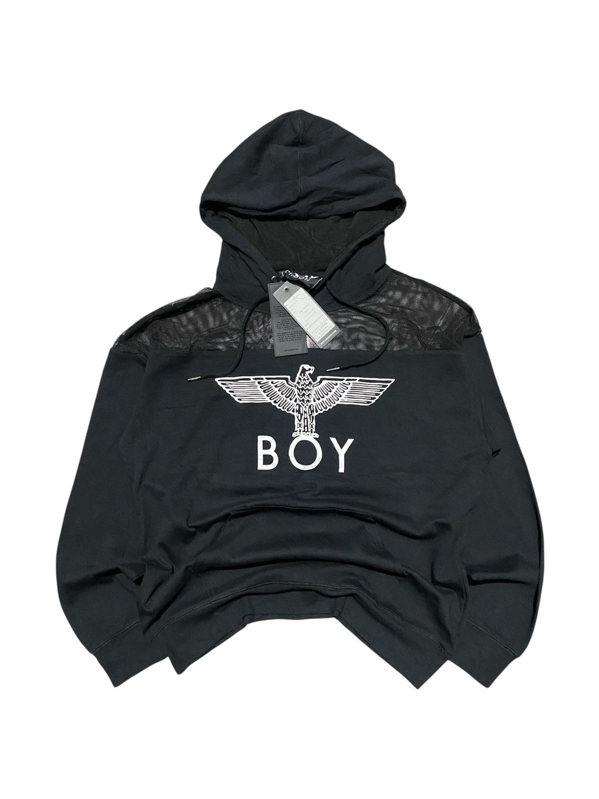 Boy London Boy London Raw Edge Hoodie Size L / US 10 / IT 46 - 1 Thumbnail