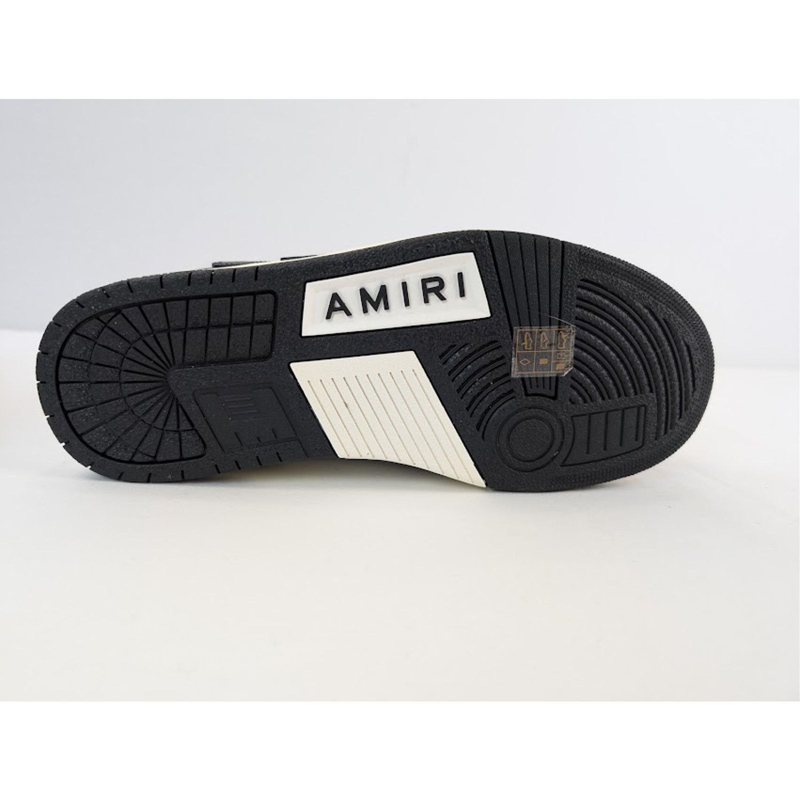 Amiri o1rshd1 Skel Low Top Mule Sneakers in Black / White Size US 10 / EU 43 - 13 Thumbnail