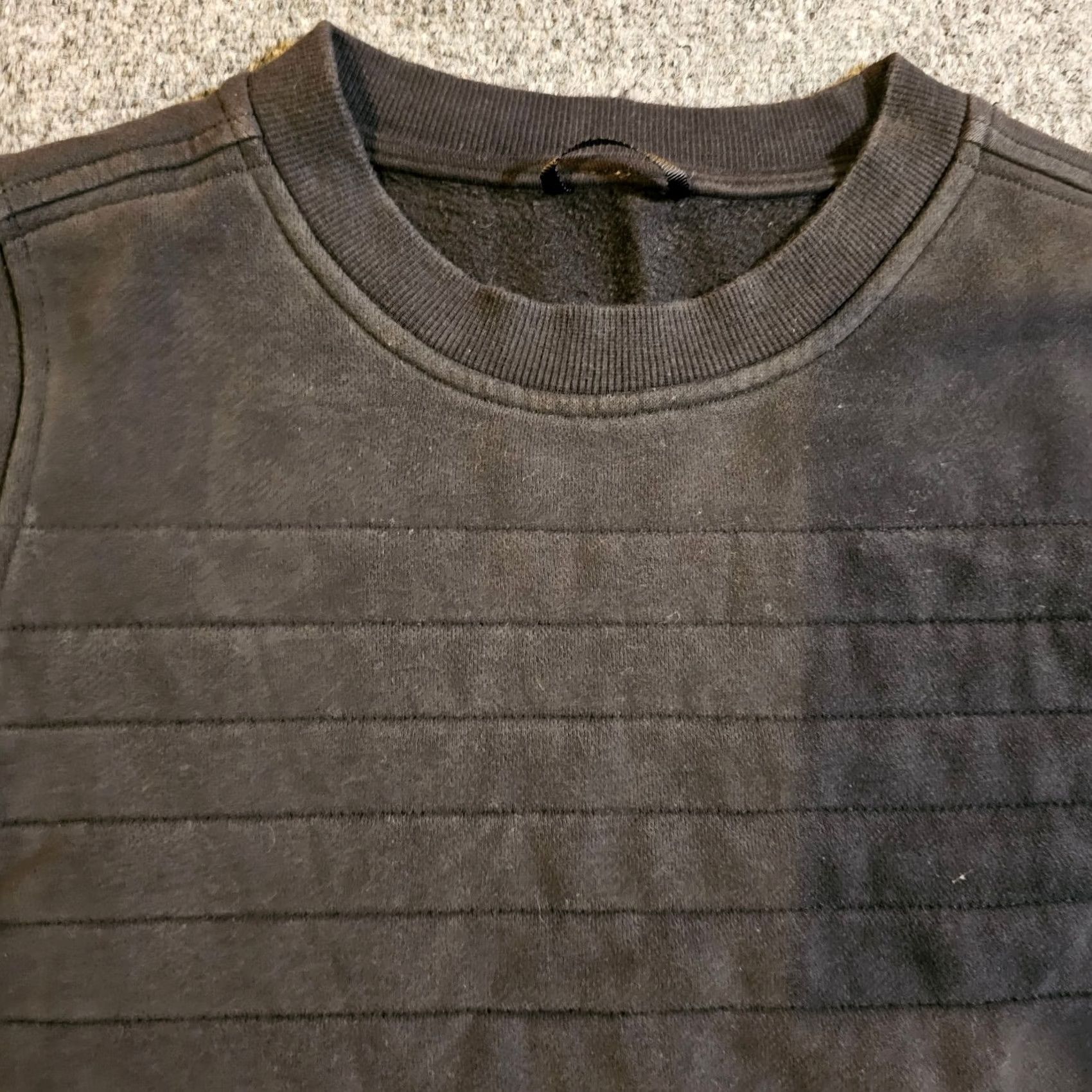 Lululemon Lululemon Sweatshirt Women Size 6 Black Quilted Crew Neck Pullover Casual Minimal Size M / US 6-8 / IT 42-44 - 2 Thumbnail