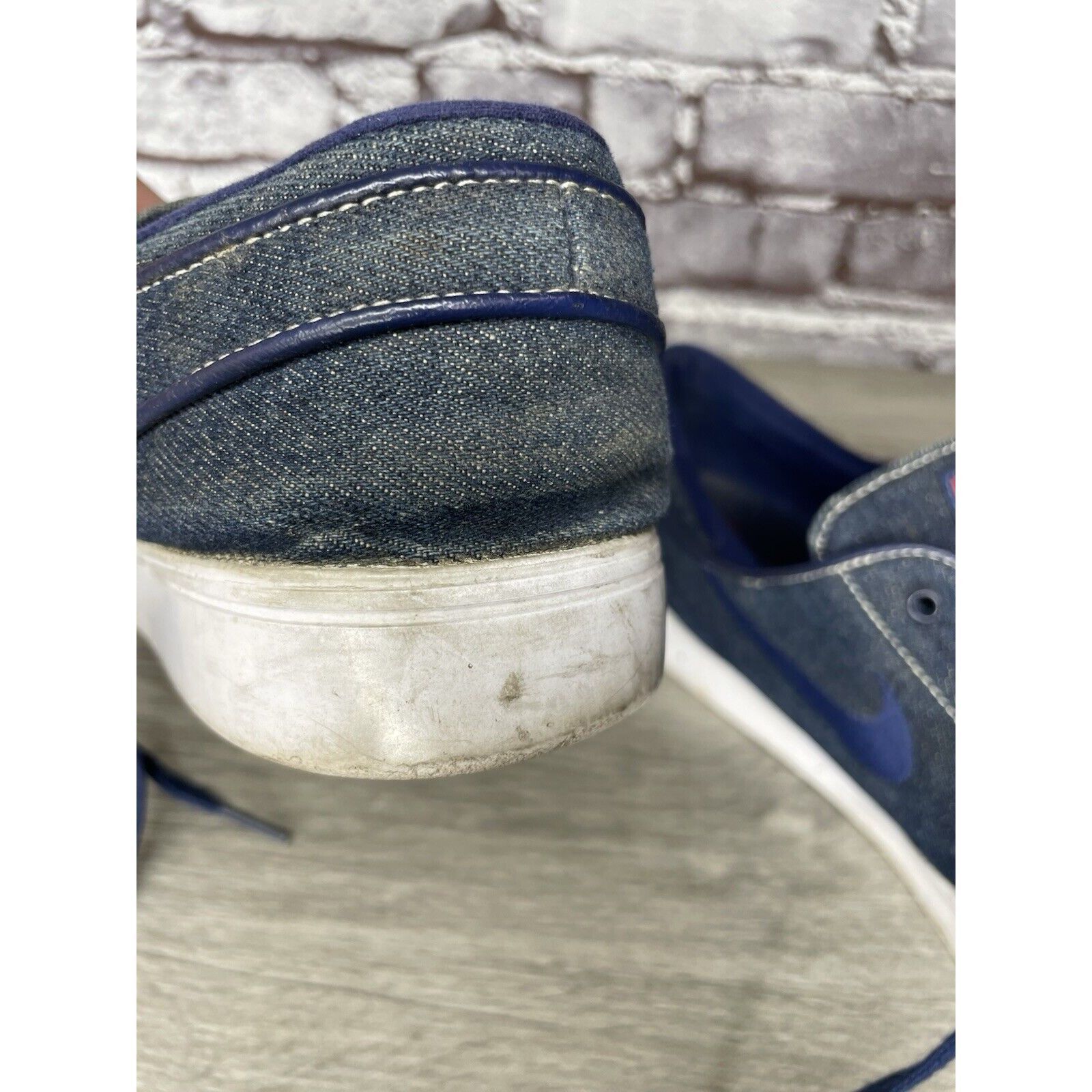 Nike Nike Janoski Stefan SB Zoom Blue Denim Skateboarding Shoes M Size US 10.5 / EU 43-44 - 19 Thumbnail