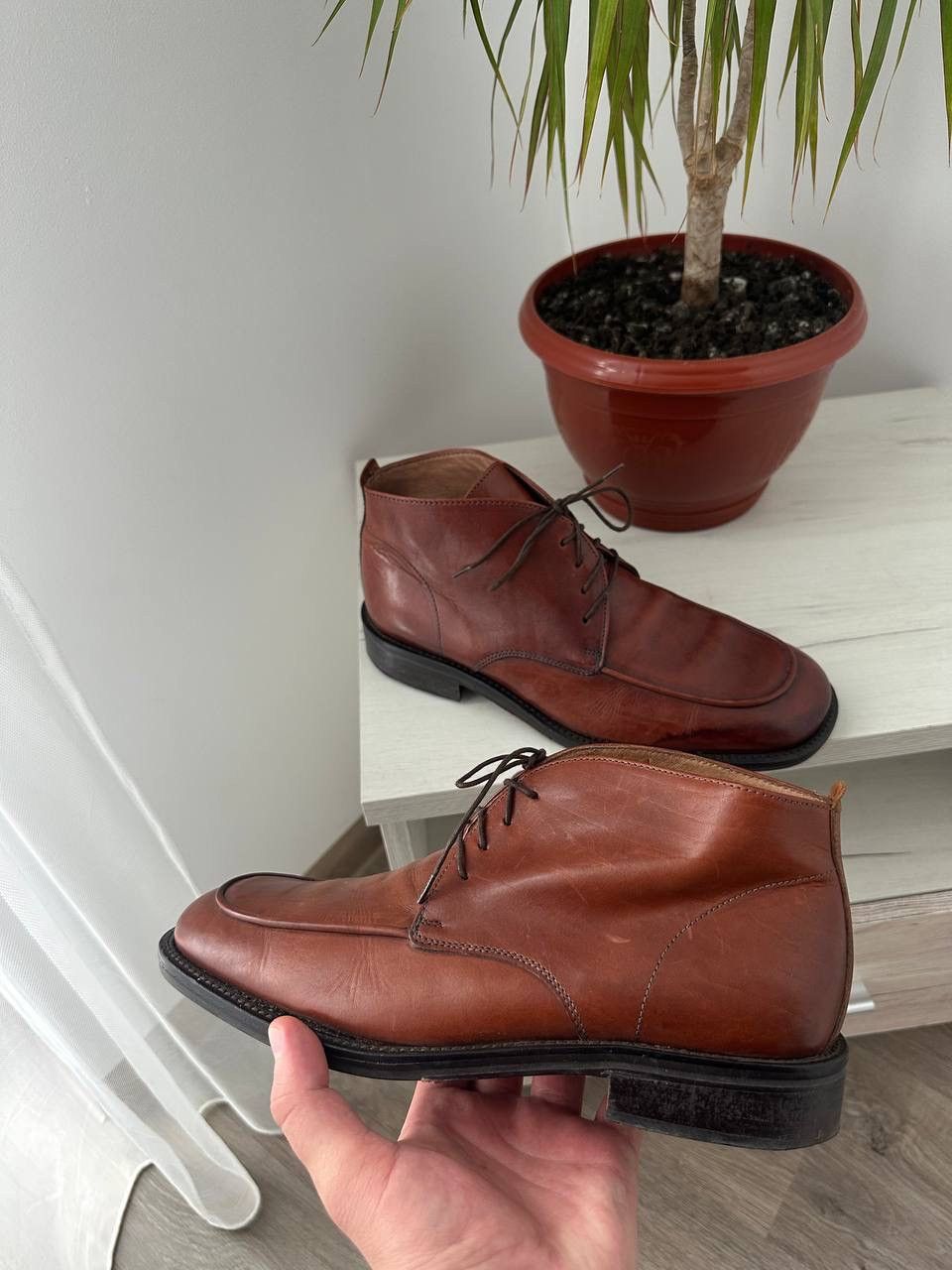 Leather × Vintage Vintage King Street Brown Leather Mens Very Rare Boots Size US 8 / EU 41 - 7 Thumbnail