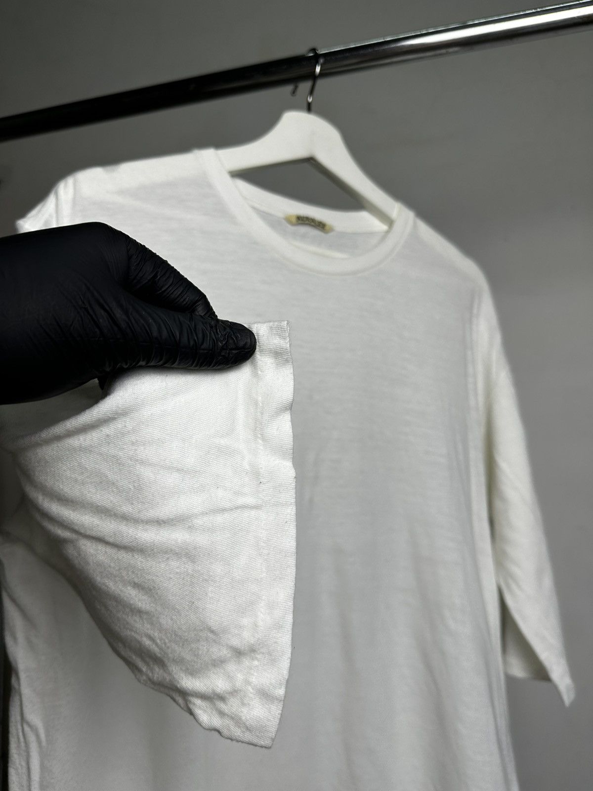 Auralee Auralee SS18 Seamless Crew Neck Half Sleeve Tee Boxy Size US L / EU 52-54 / 3 - 3 Thumbnail