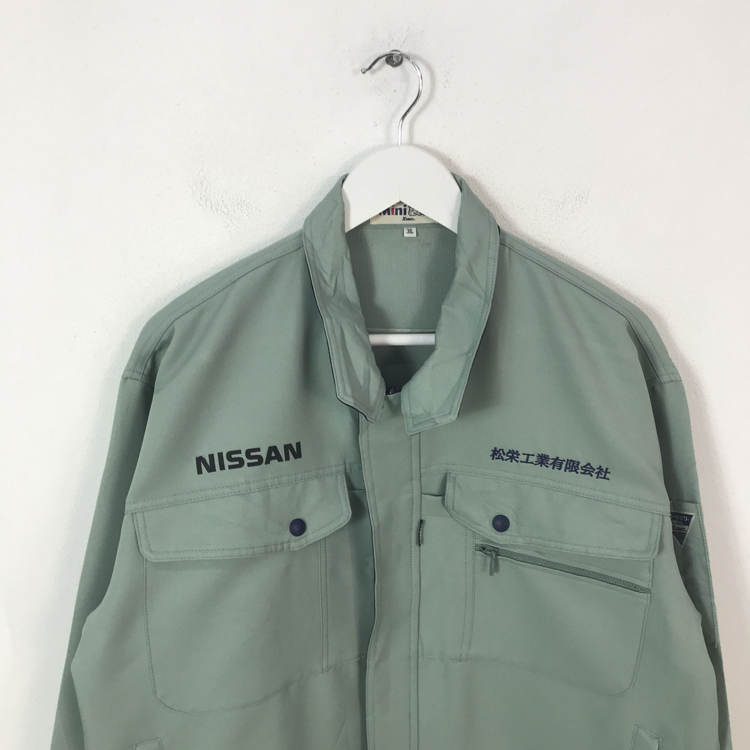 Japanese Brand Nissan Nismo Racing Team Uniform Japan Custom jacket K66B2 Size US L / EU 52-54 / 3 - 3 Thumbnail