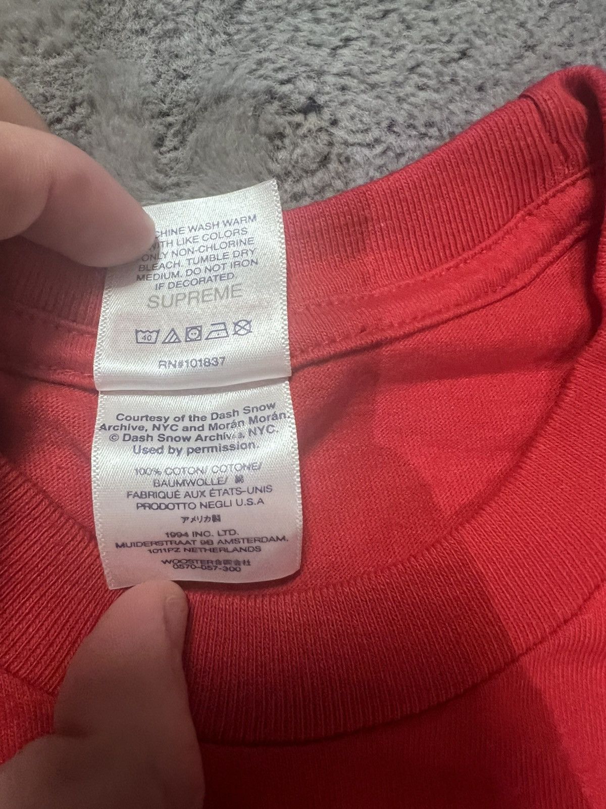 Supreme Supreme (S)HELL T-Shirt Size US M / EU 48-50 / 2 - 5 Thumbnail