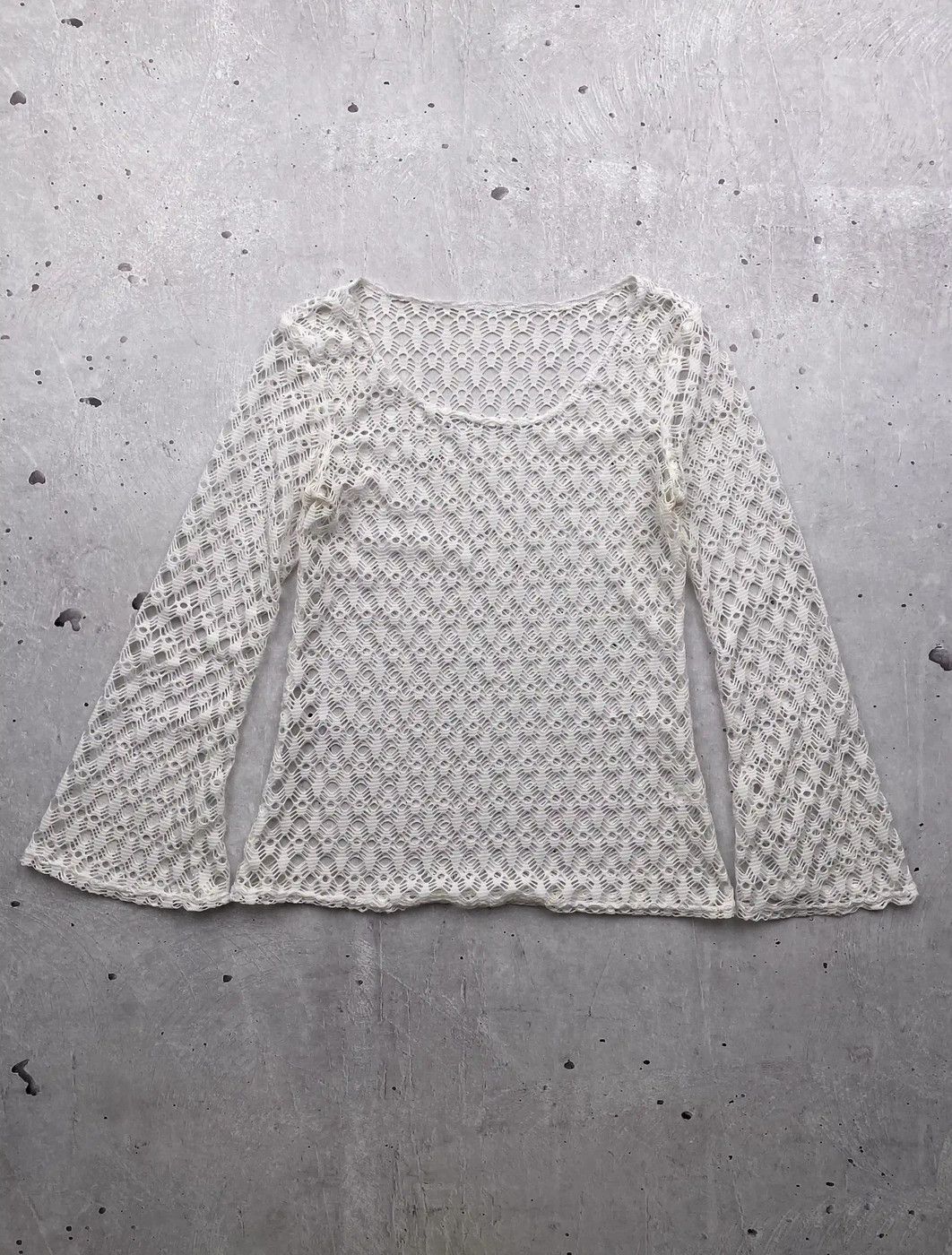 Japanese Brand Vintage Mesh Long Sleeve Size M / US 6-8 / IT 42-44 - 1 Thumbnail