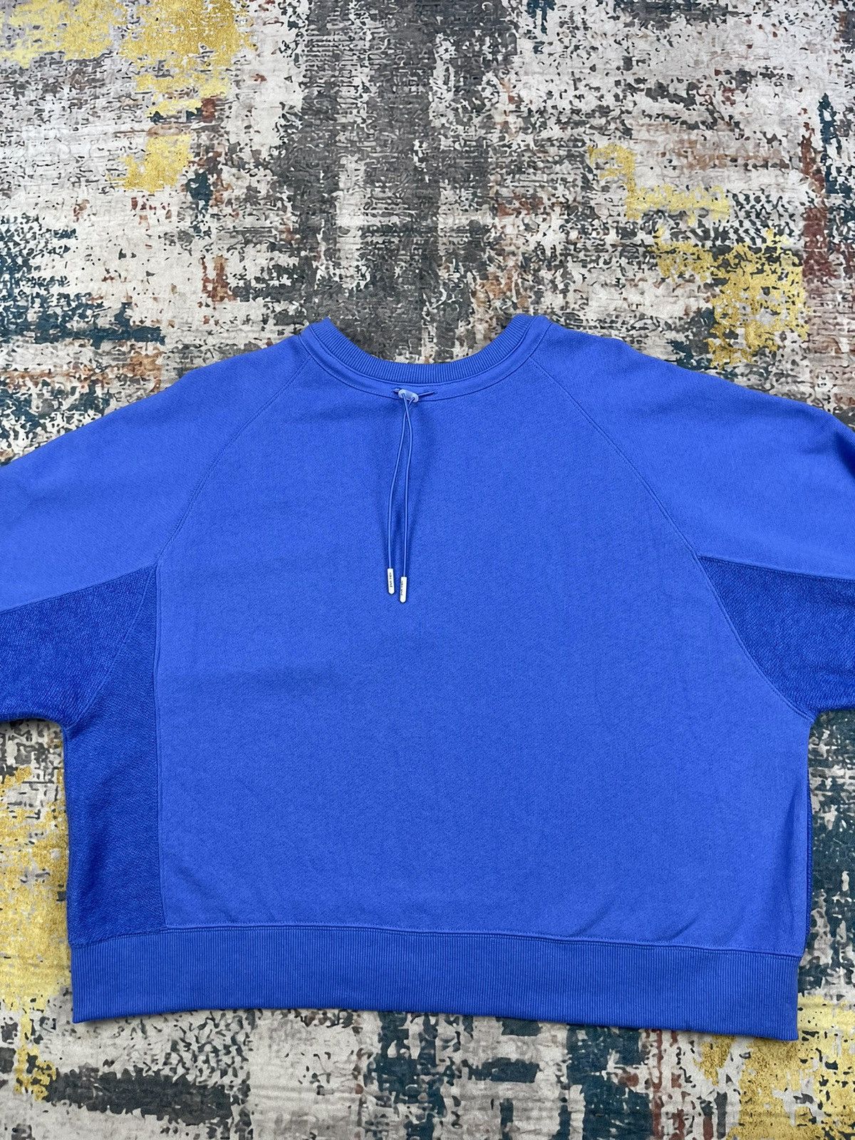 Japanese Brand Niko And 2 Way Patchwork Pull Over Sweatshirt Size ONE SIZE - 6 Thumbnail