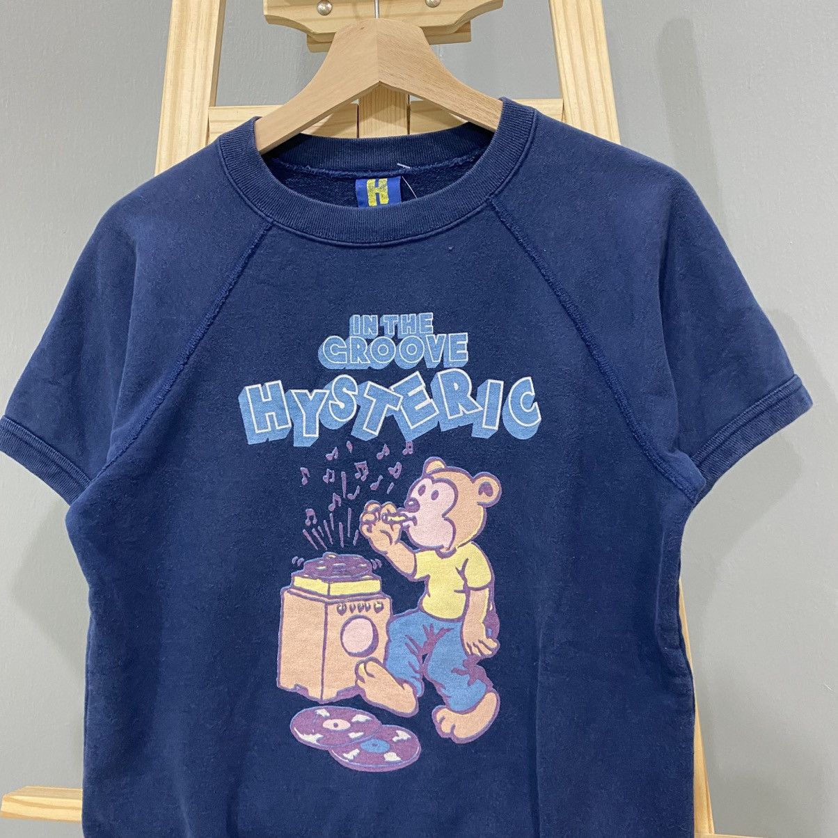 Hysteric Glamour Vintage Hysteric Glamour 'In The Groove' Bear Short Sleeve Size US S / EU 44-46 / 1 - 3 Thumbnail