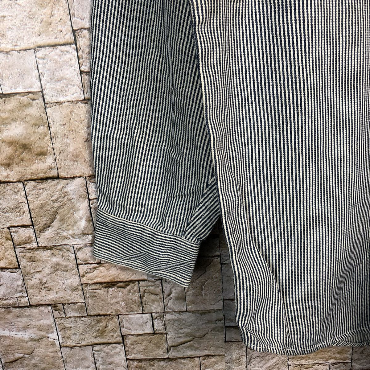 Vintage Elevis Presley Stripe Grey #A398 Size US M / EU 48-50 / 2 - 7 Thumbnail
