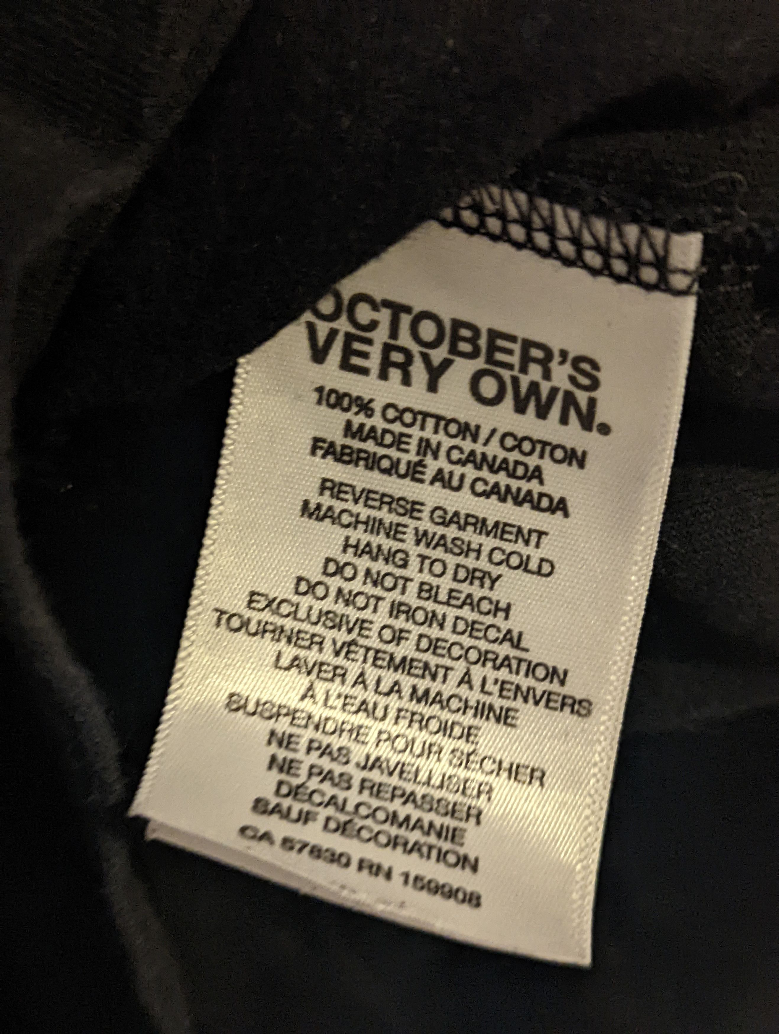 October's Very Own OVO Echo Owl T-Shirt Large Arabic The Family Size US L / EU 52-54 / 3 - 5 Thumbnail