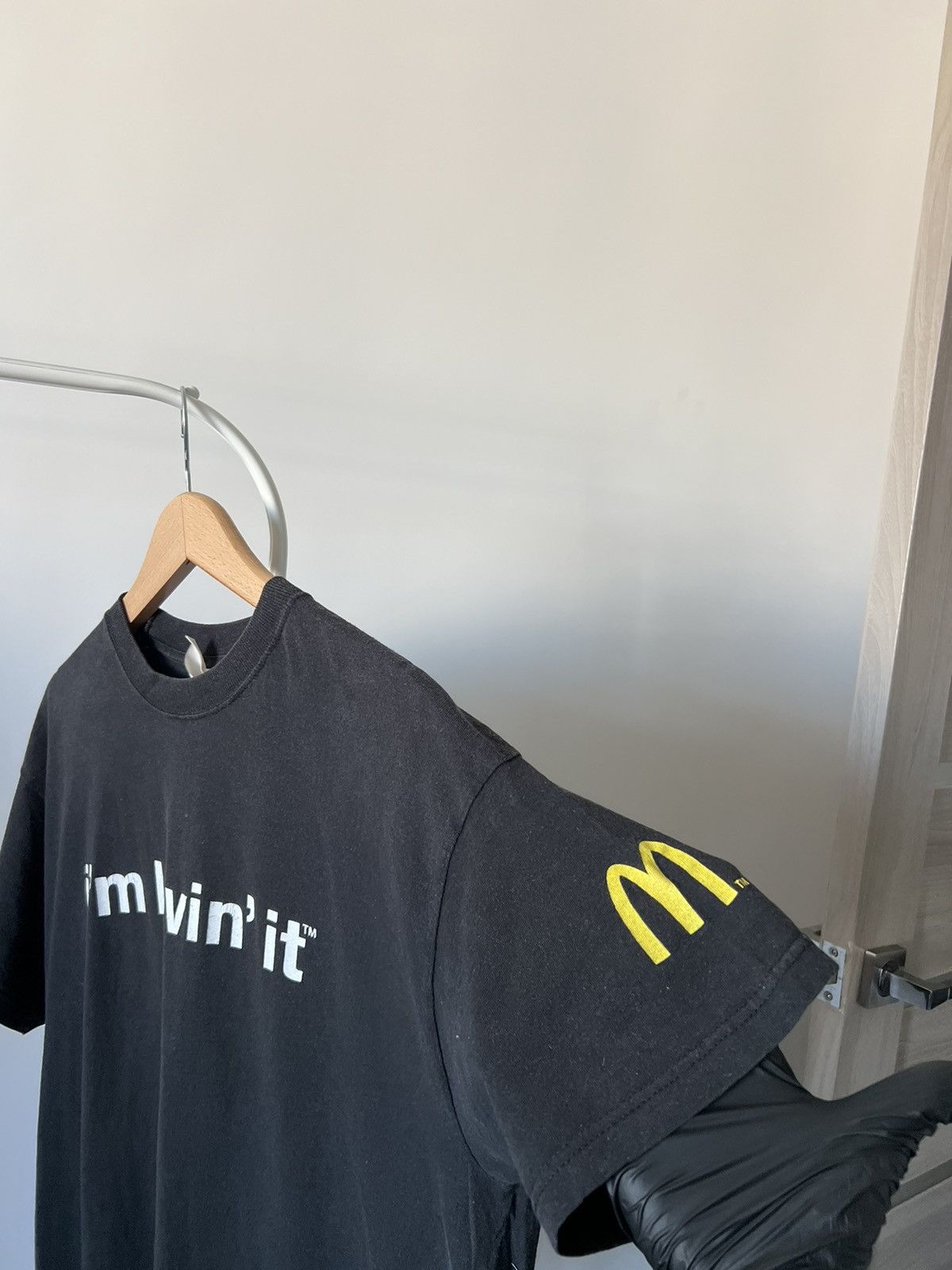 Band Tees Vintage 00s ADULT " IM LOVIT IT McDonald " FUNNY BuyTee Size US M / EU 48-50 / 2 - 9 Thumbnail