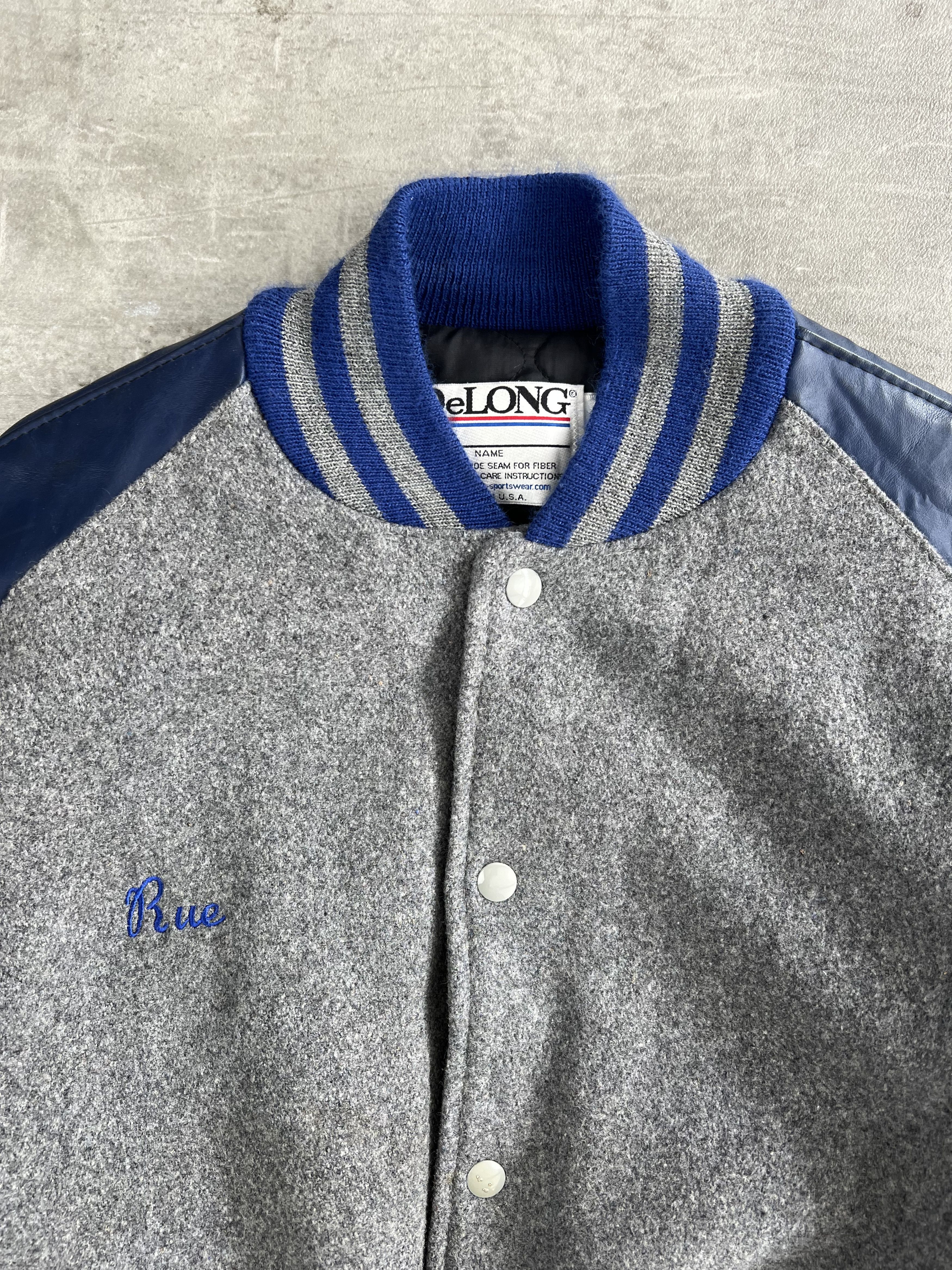Delong DE LONG VINTAGE VARSITY JACKET MADE IN USA Size US M / EU 48-50 / 2 - 2 Thumbnail