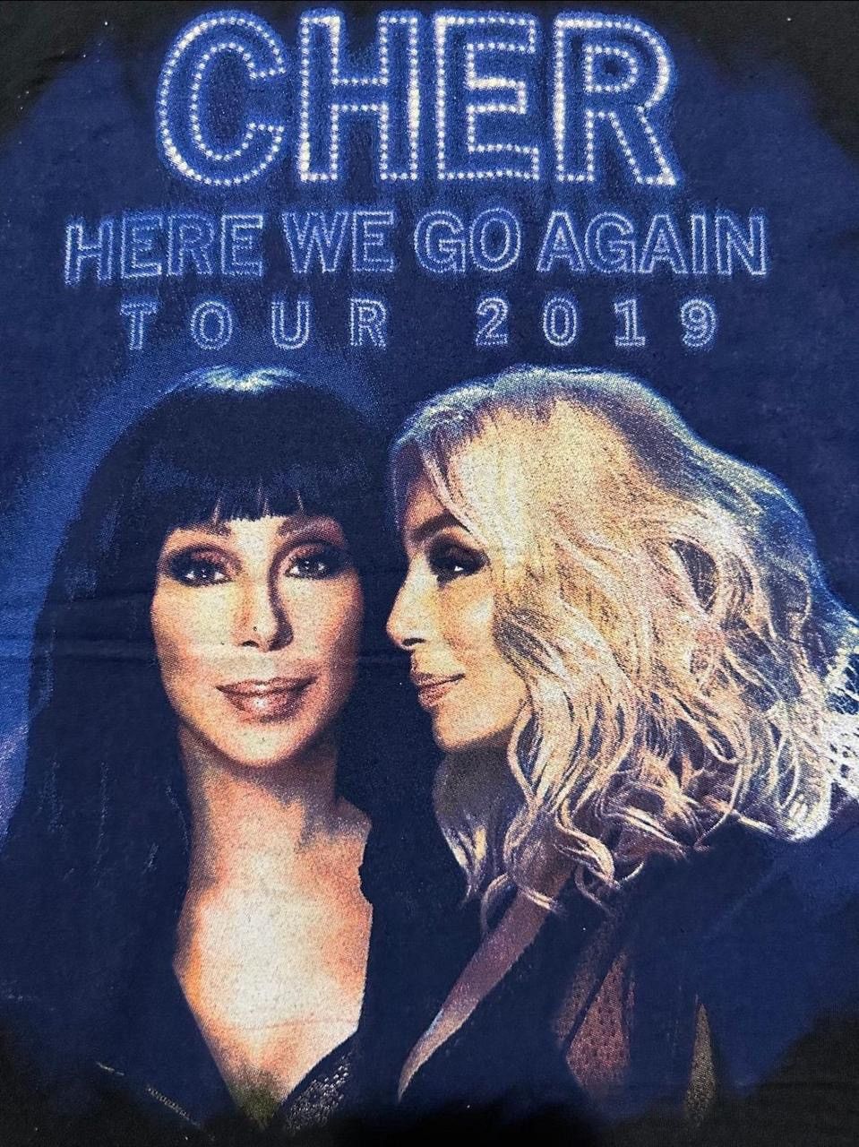 Other Cher Here We Go Again Tour Shirt Size US M / EU 48-50 / 2 - 2 Thumbnail