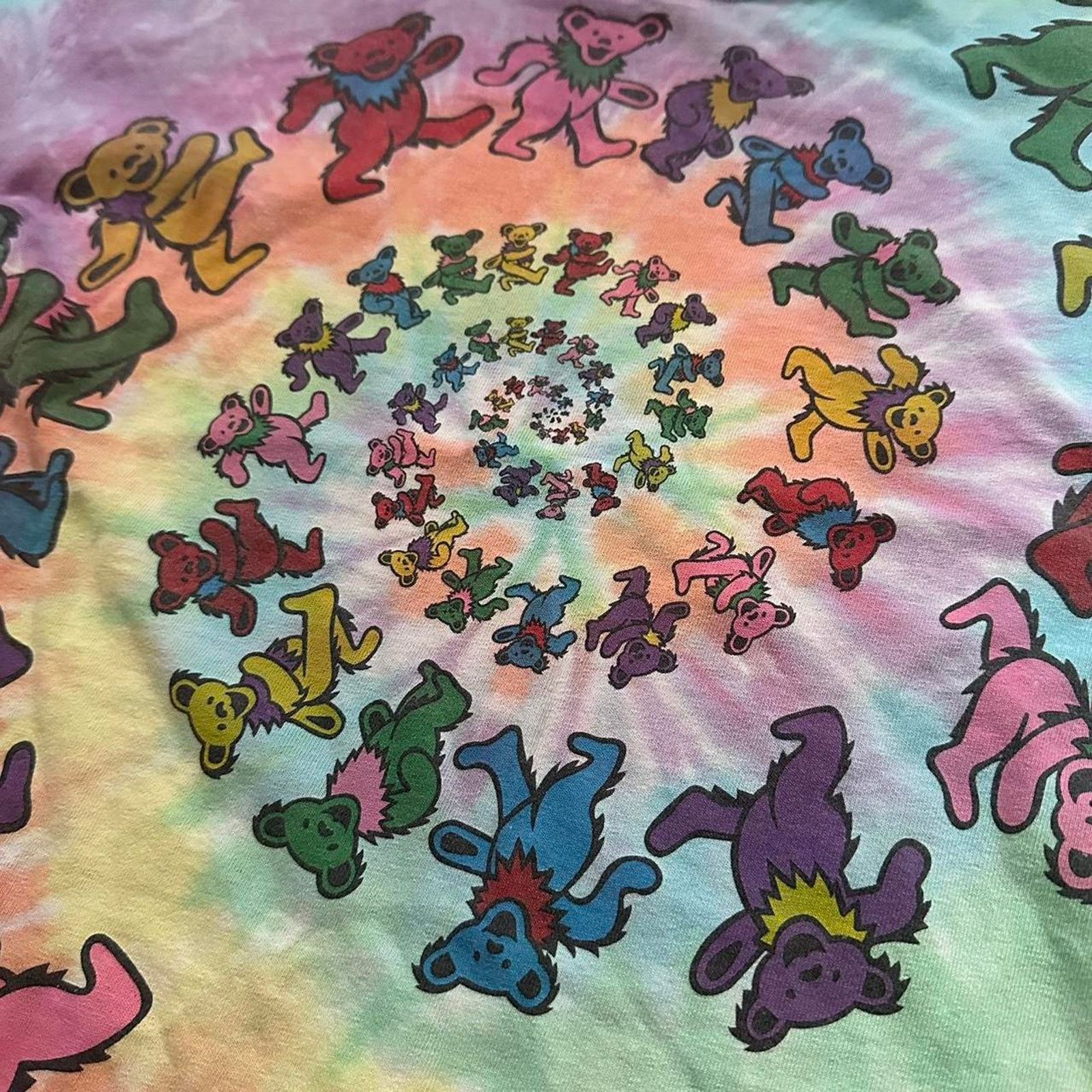 Band Tees × Grateful Dead × Liquid Blue 1995 Liquid Blue Dancing Bears The Grateful Dead Tie Dye S Size US S / EU 44-46 / 1 - 5 Thumbnail
