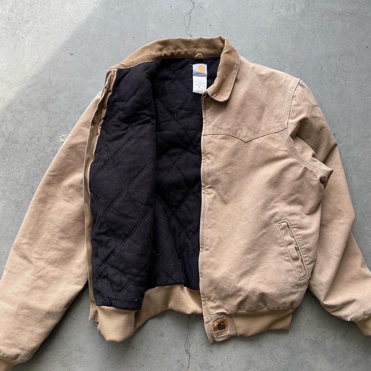 Carhartt Vintage Carhartt Santa Fe Jacket Workwear 90s Duck Canvas XL Size US XL / EU 56 / 4 - 4 Thumbnail