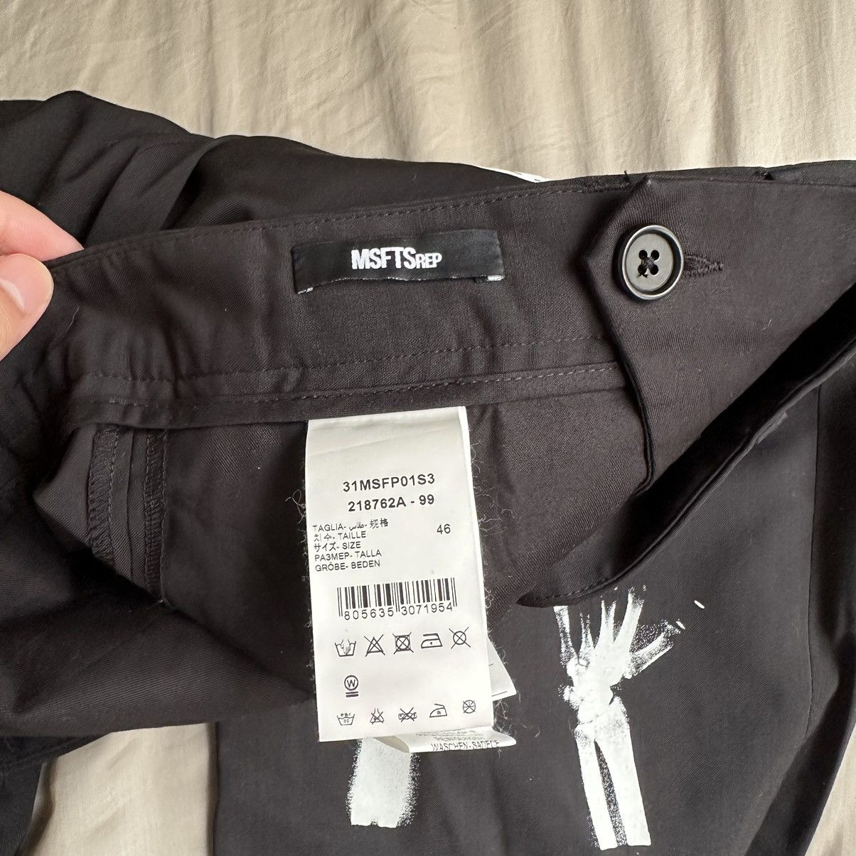 Msftsrep Msftsrep Graphic Trousers Size US 31 - 4 Thumbnail