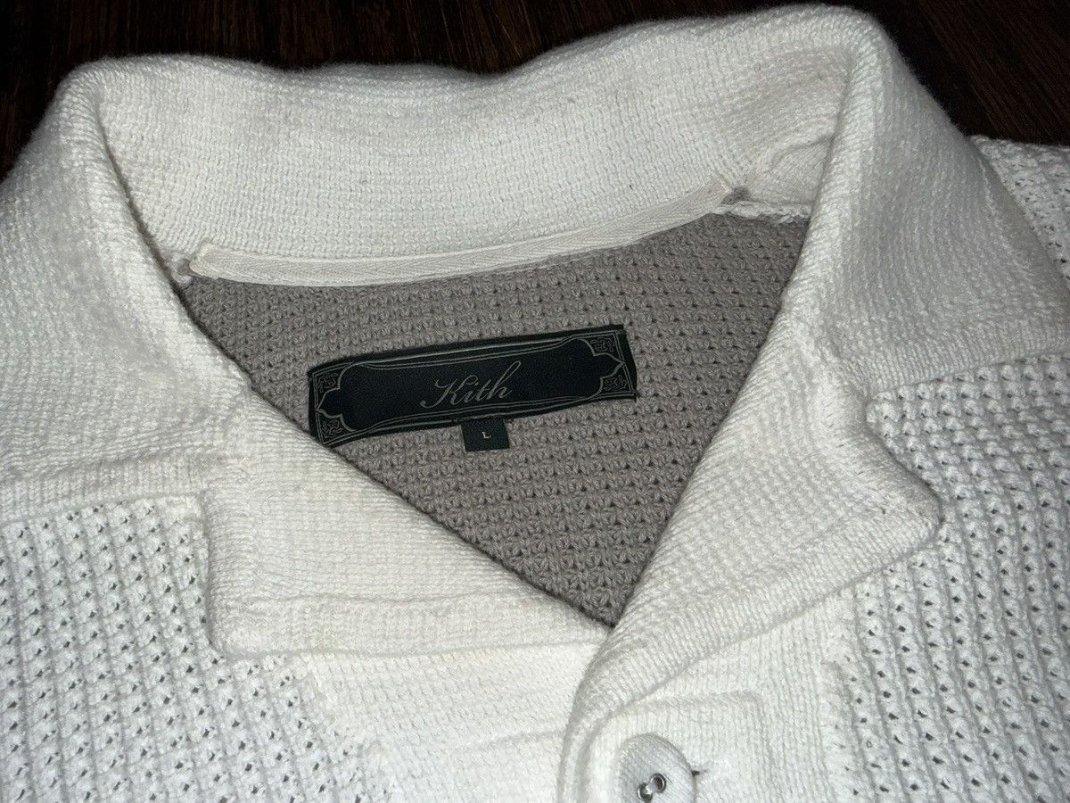 Kith Kith FW23 Knit Abram Cardigan Light Heather Grey Size Large Size US L / EU 52-54 / 3 - 2 Thumbnail