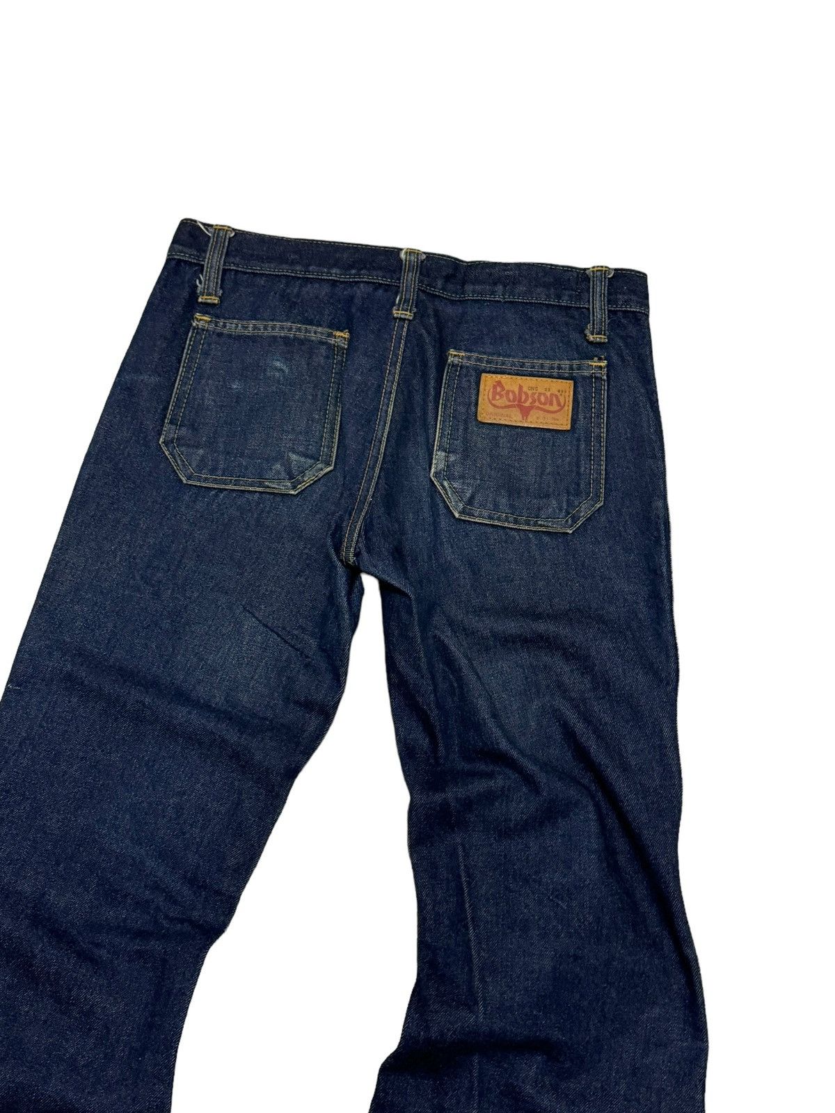 Designer × Japanese Brand × Vintage FLARE BOBSON BELL BOTTOM DENIM JEANS Size US 28 / EU 44 - 10 Thumbnail