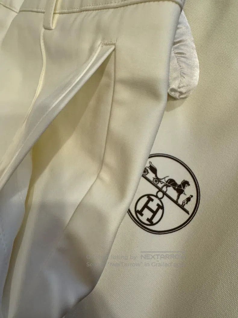 Hermes Hermes White skinny jeans Size 25" / US 0 / IT 36 - 7 Thumbnail