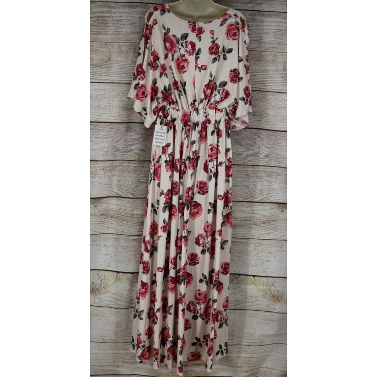 long sleeve long jersey dress Monroe Travel Sandrine Off Shoulder Knit google_merchant_product side slits and back Black:Color Change(Please DM Or Email For the Color Card)