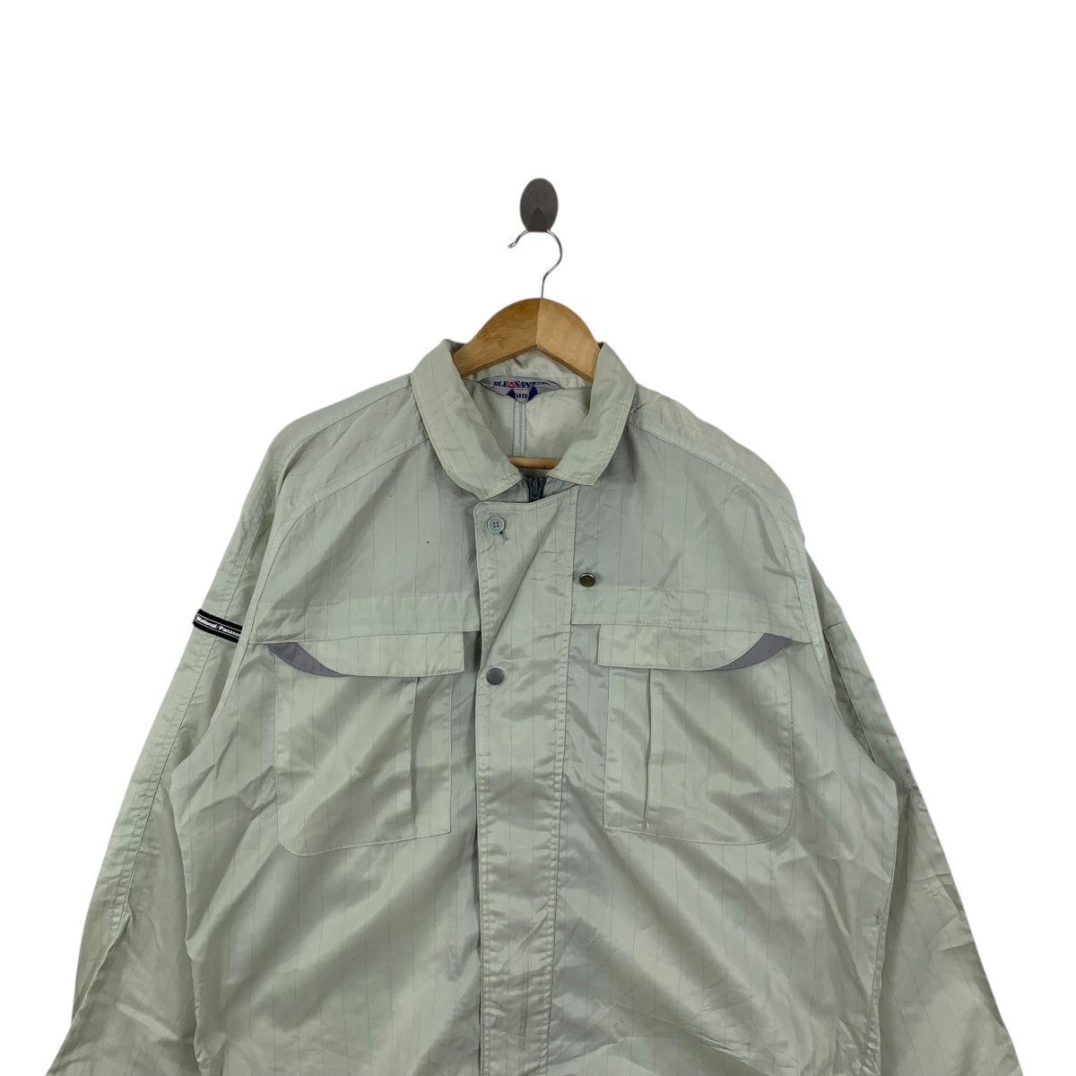 Vintage Vintage NATIONAL PANASONIC JAPAN Engineer Uniform Jacket Size US XXL / EU 58 / 5 - 2 Thumbnail