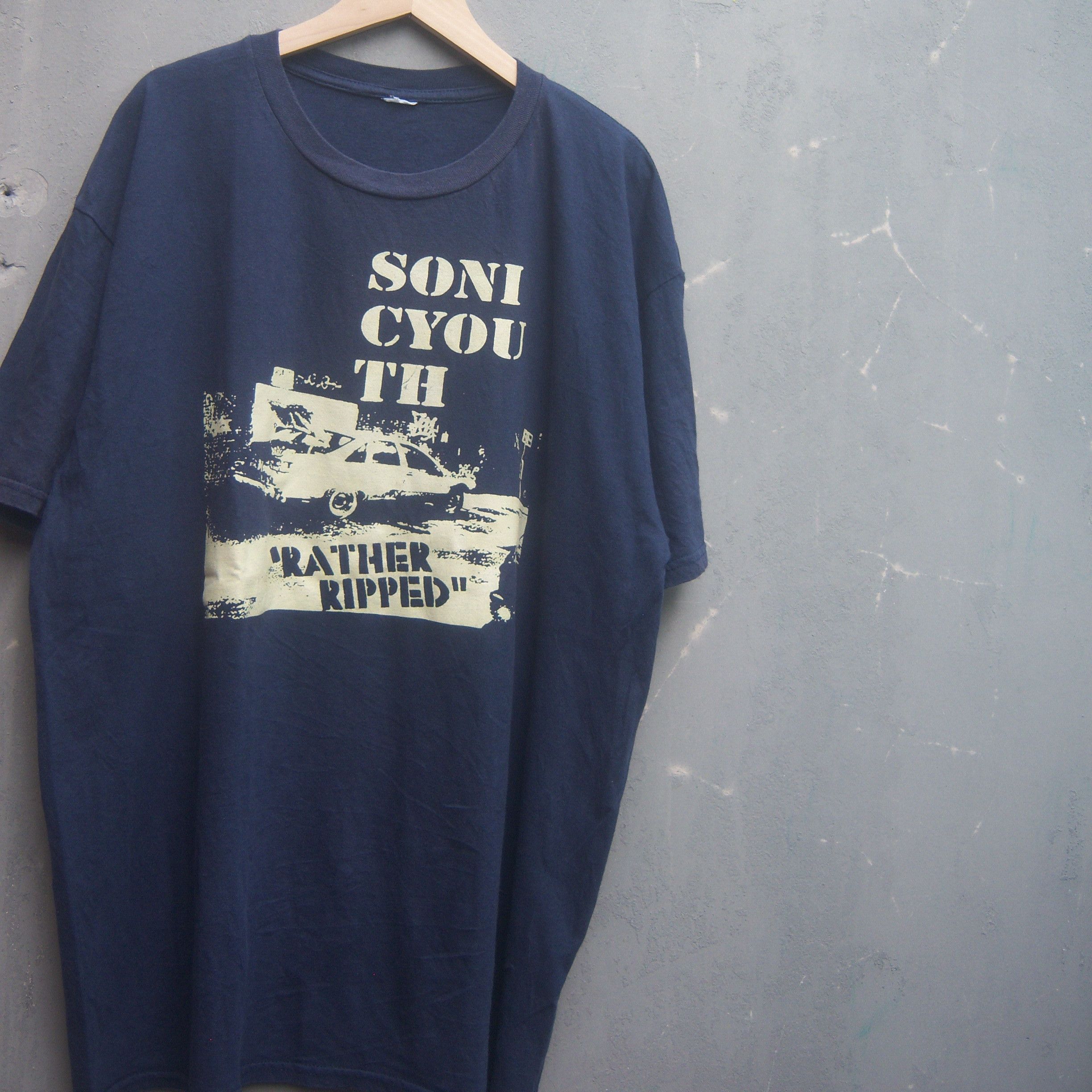 Band Tees 2006 Sonic Youth Rather Ripped T Shirt Size US L / EU 52-54 / 3 - 6 Thumbnail