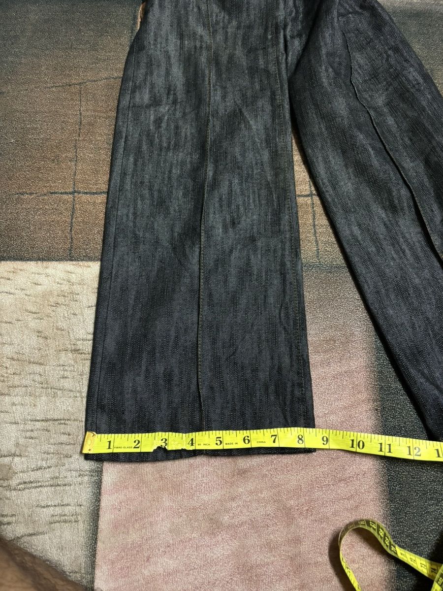 If Six Was Nine flare pleated nicole club for men denim rare design Size US 29 - 23 Thumbnail
