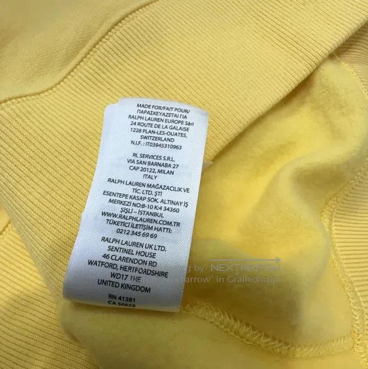 Polo Ralph Lauren Polo Ralph Lauren SS22 Polo Bear Print Long. Size US XL / EU 56 / 4 - 6 Thumbnail