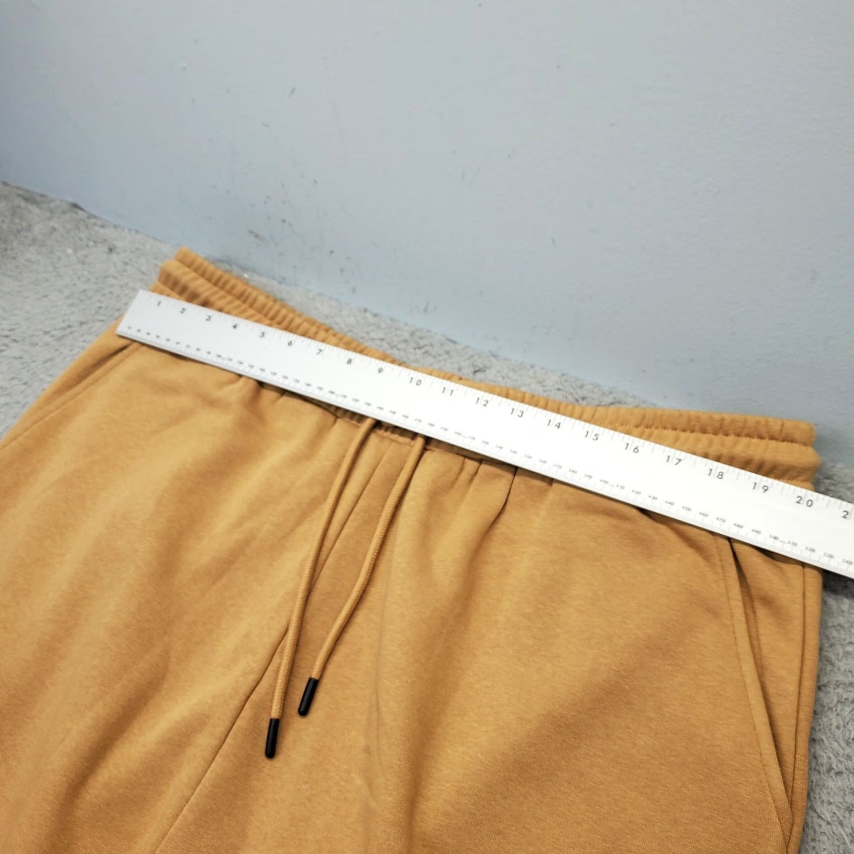 Vintage Threads Connect Jogger Pants Womens 3XL Tan Fleece Lined Drawstring Tapered Leg Size 40" / US 18 - 6 Thumbnail