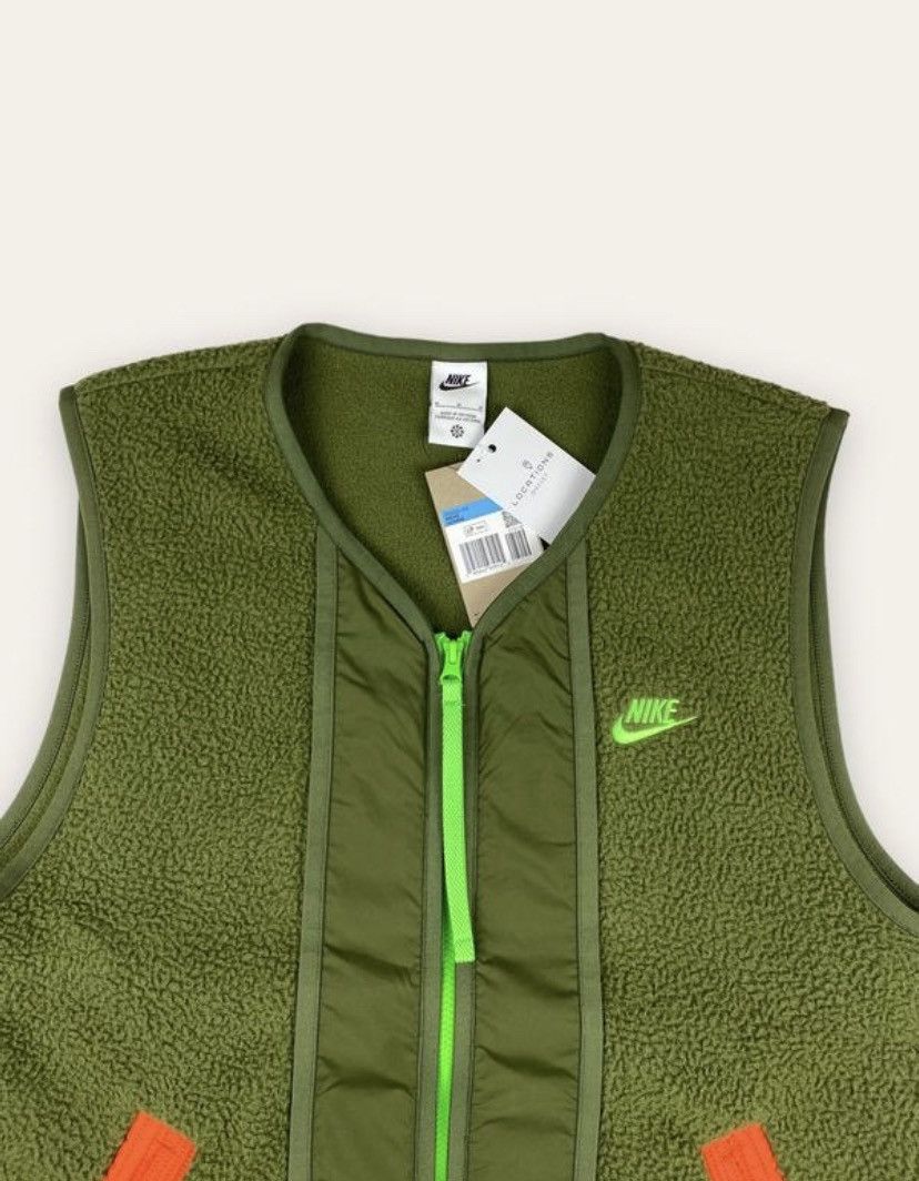 Nike Nike Fleece Sherpa Vest Gilet Drill DD5025-326 Size US M / EU 48-50 / 2 - 3 Thumbnail