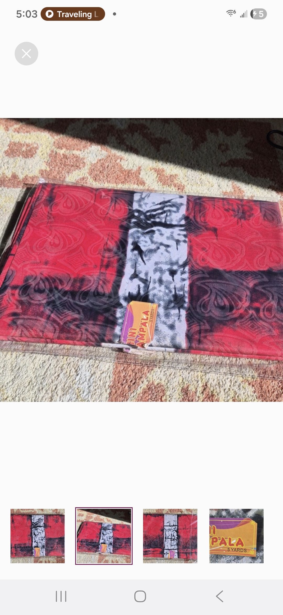 Other C&H Damini Kampala Fabric Size ONE SIZE - 2 Thumbnail