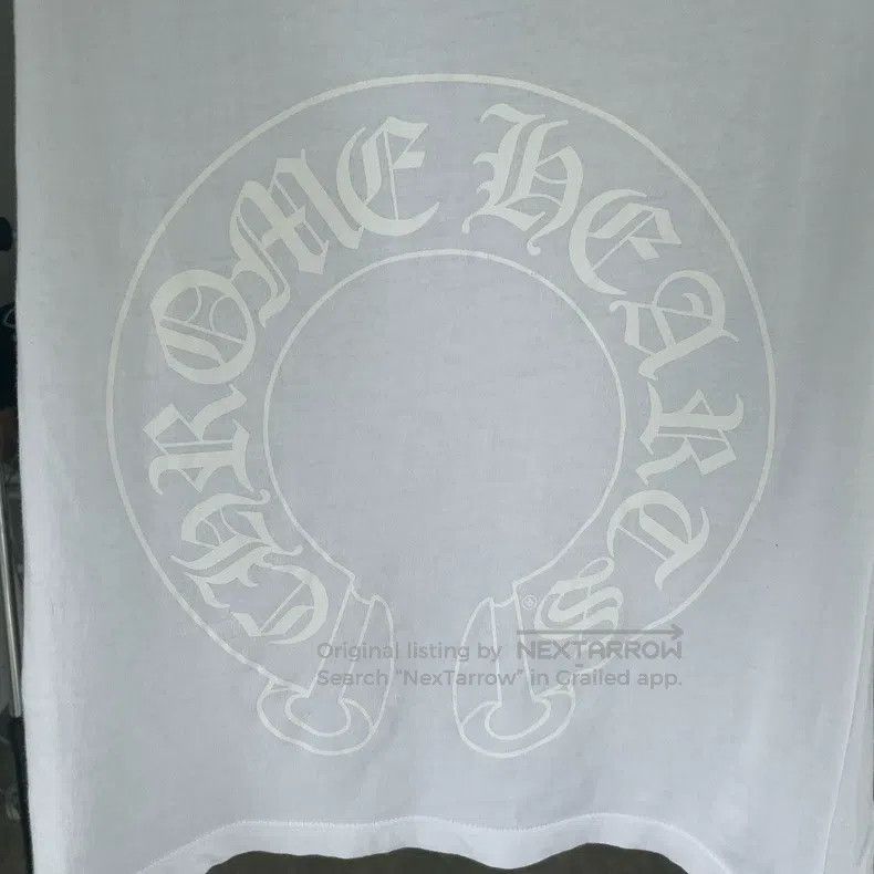 Chrome Hearts CHROME HEARTS Size XS V-neck short sleeve with dark horsesh Size US XS / EU 42 / 0 - 5 Thumbnail