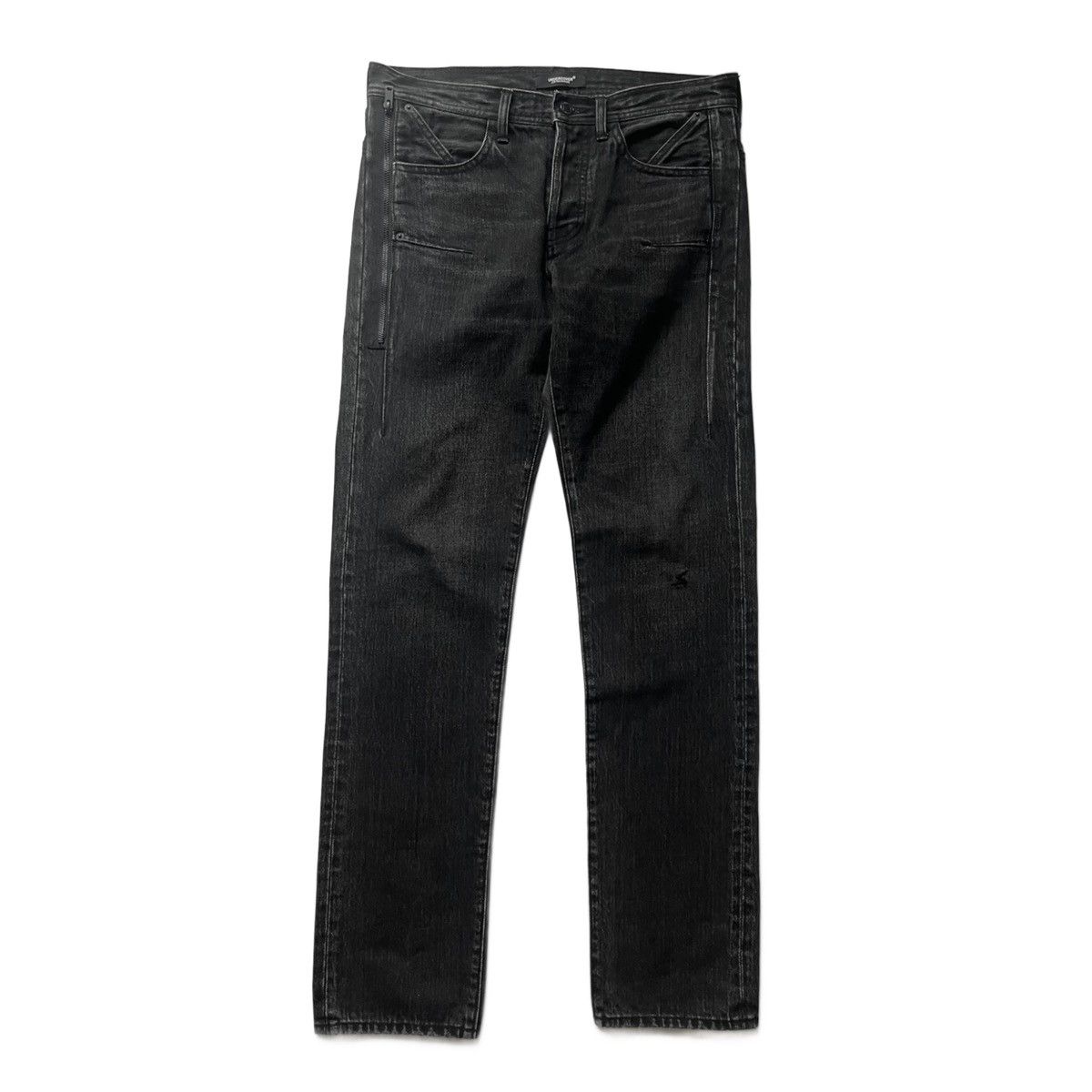 Undercover AW09 “Earmuff Maniac” Side Zip Denim SAMPLE Size US 33 - 1 Thumbnail