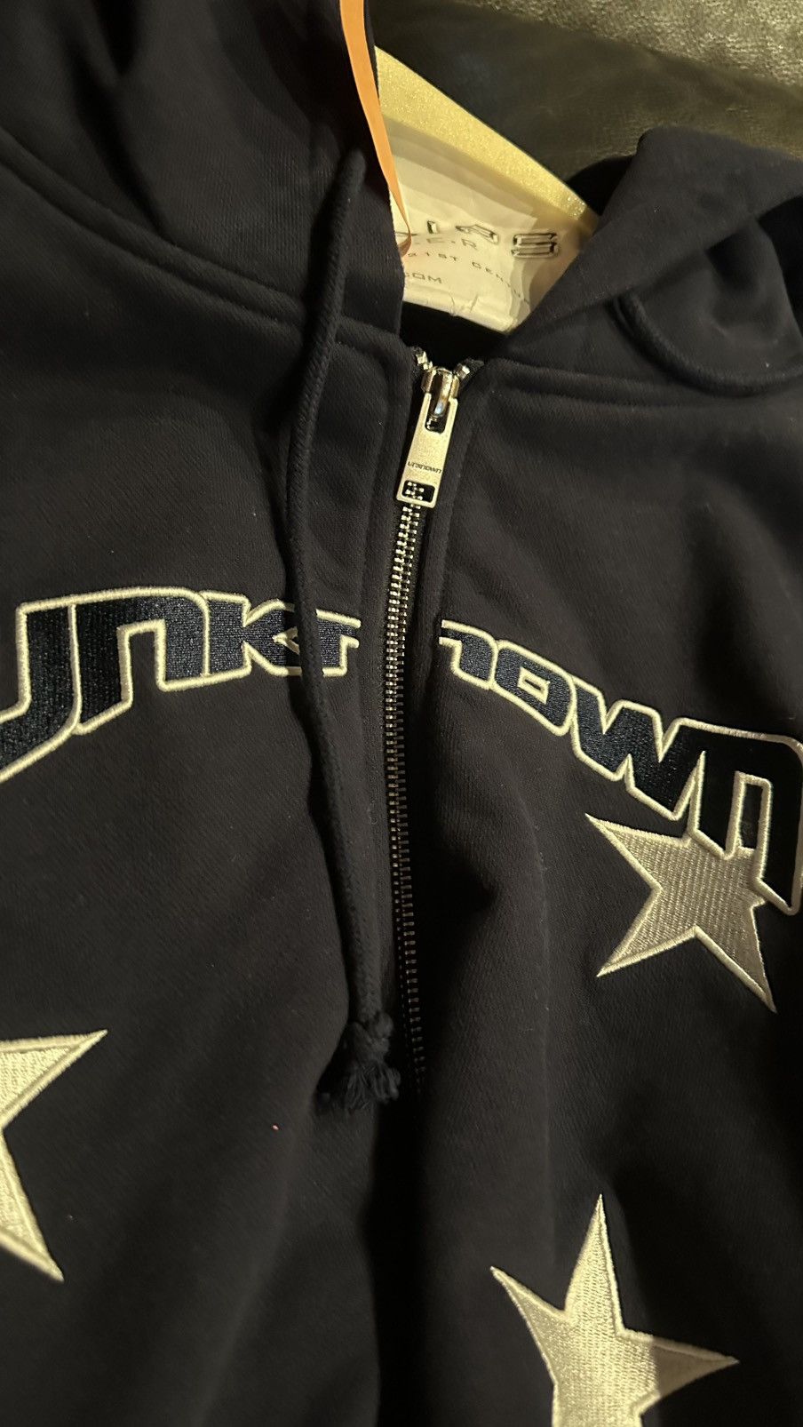 Unknown London Unknown London All Over Star Zip Hoodie Size US XS / EU 42 / 0 - 2 Thumbnail
