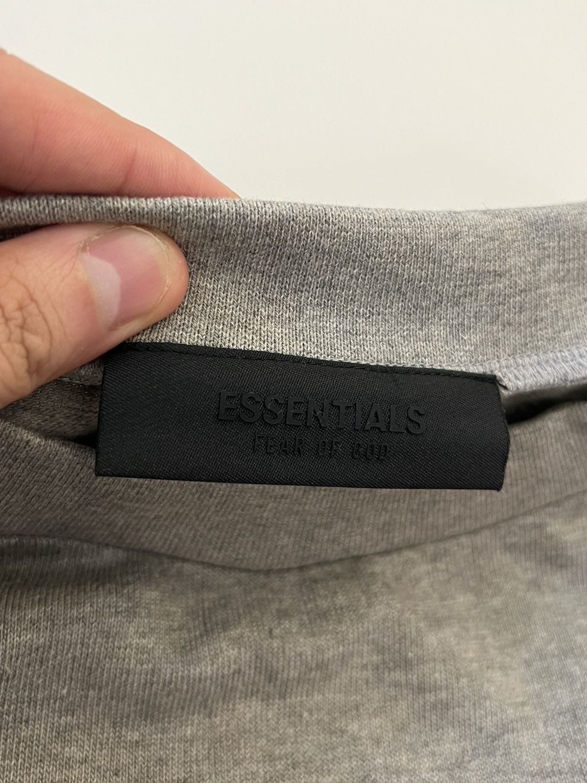 Fear of God Fear Of God Essential Heavy Jersey Tee Dark Heather Oatmeal Size US XL / EU 56 / 4 - 6 Thumbnail