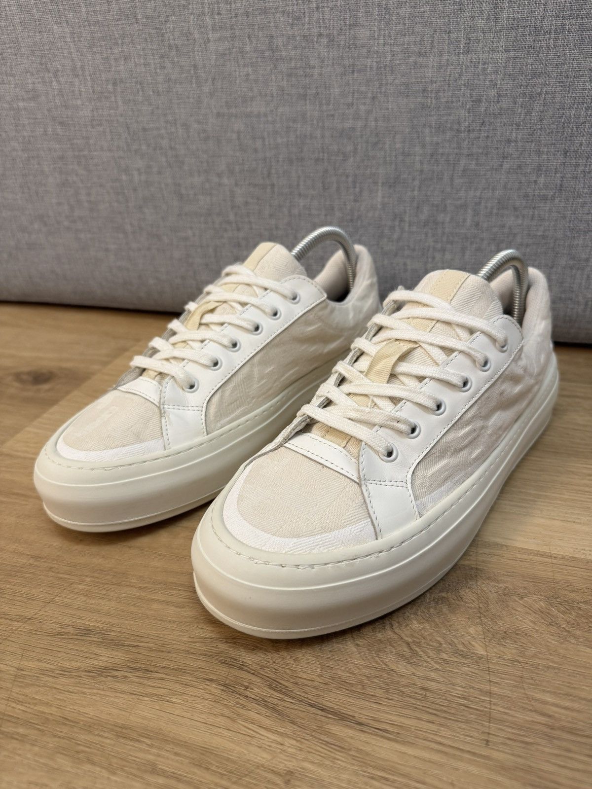 GCDS GCDS Monogram Jacquard Low Top Sneakers size 40 Size US 10 / IT 40 - 6 Thumbnail