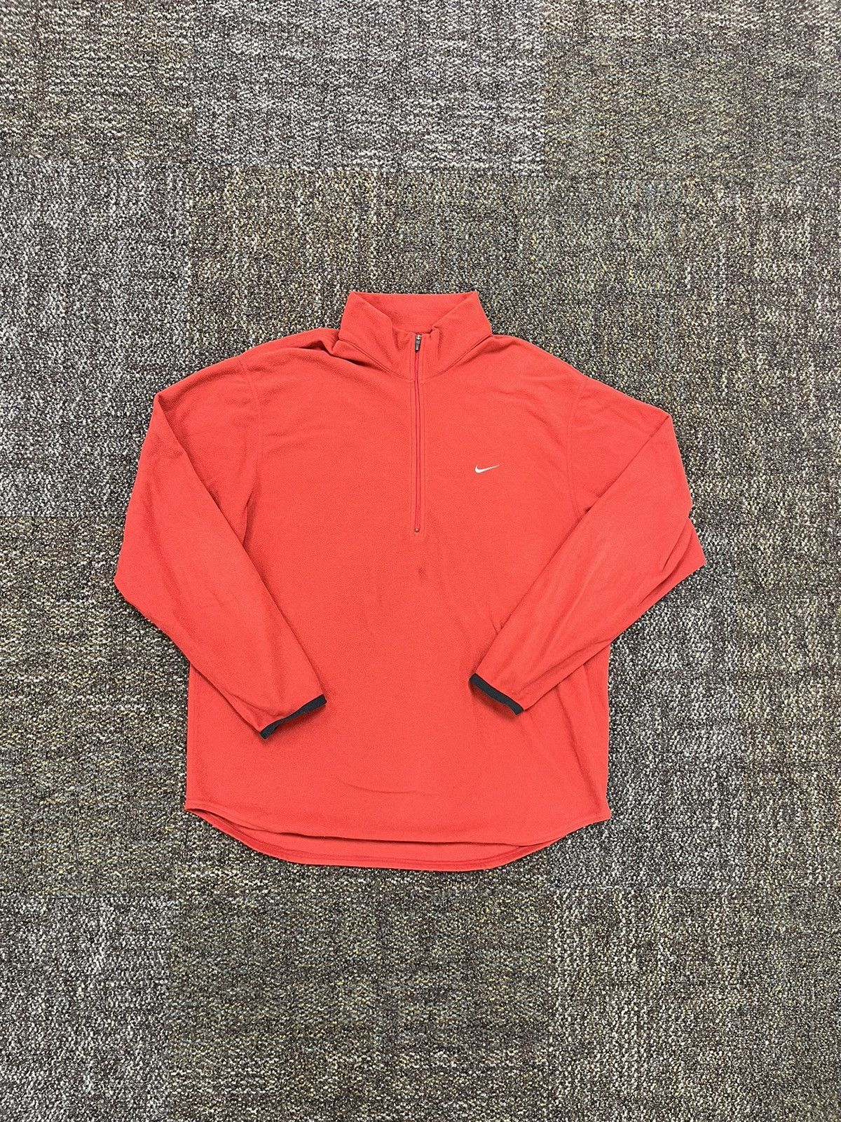 Nike Nike Red Vintage Quarter Zip | Grailed