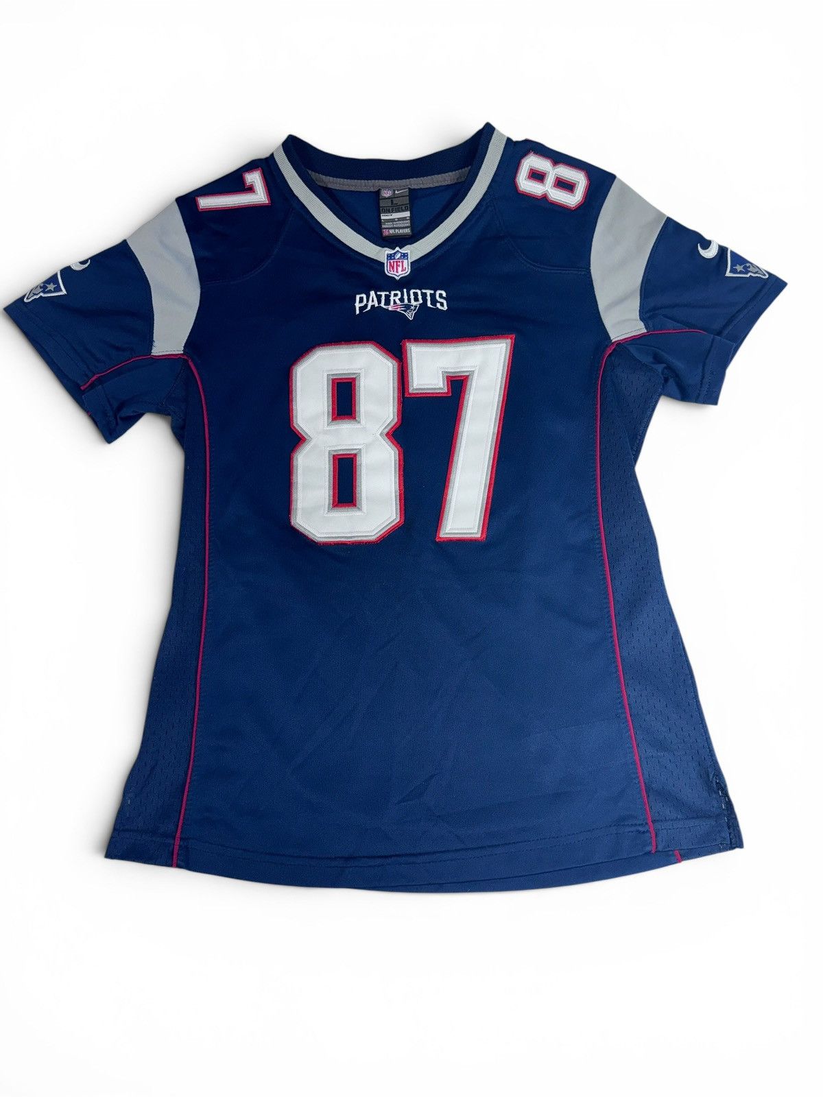 Other Y2K Nike Patriots Gronkowski 87 NFL Jersey Womens Large Size L / US 10 / IT 46 - 2 Thumbnail