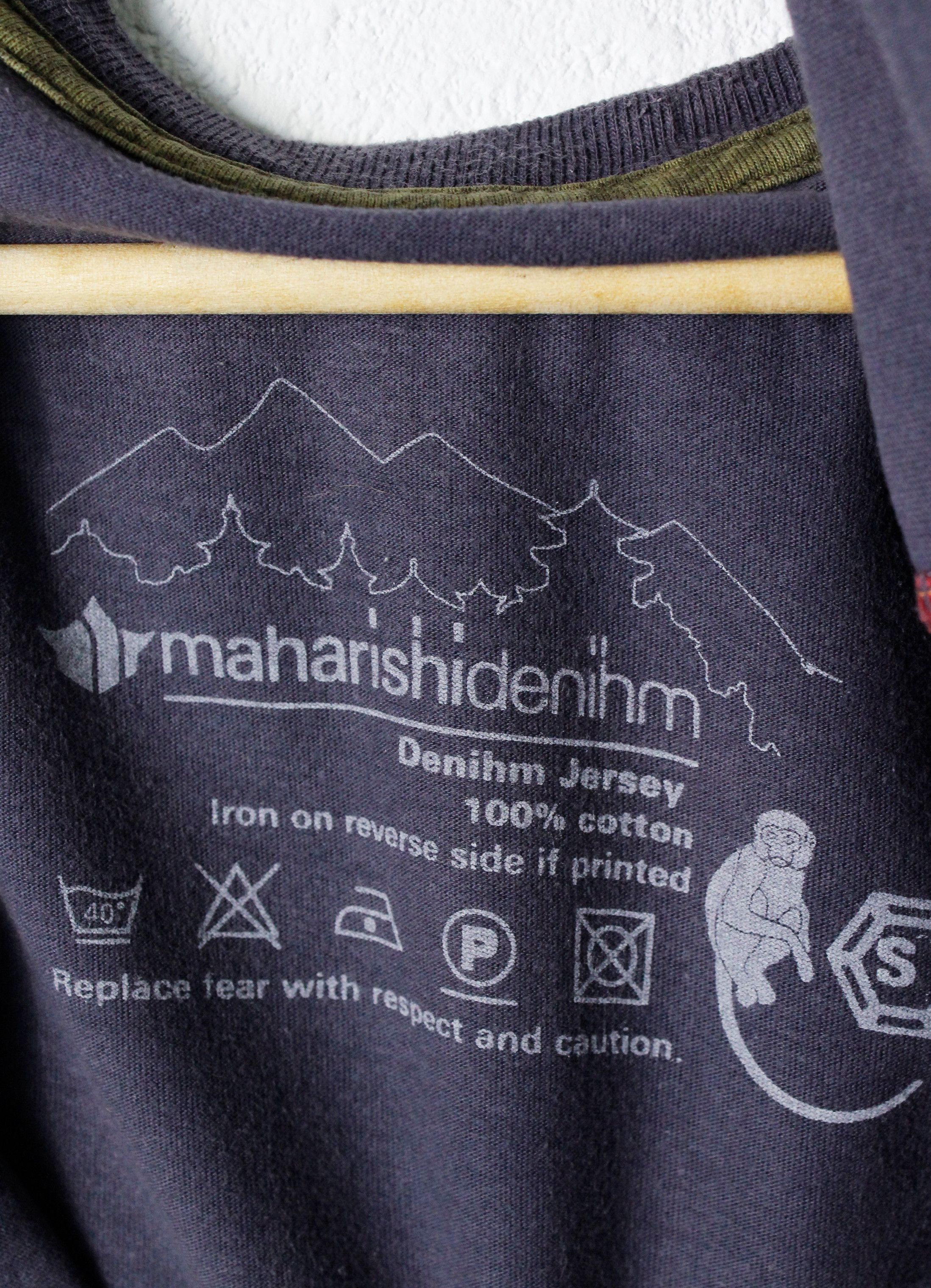 Maharishi Maharishi Denihm Jersey Cotton Lizard Logo Graphic Tee Size US S / EU 44-46 / 1 - 8 Thumbnail